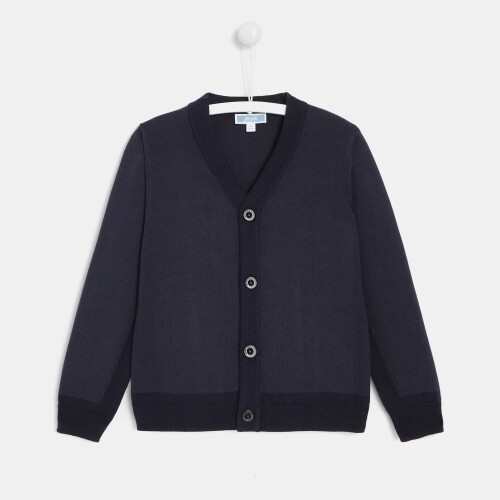 Boy button-down vest