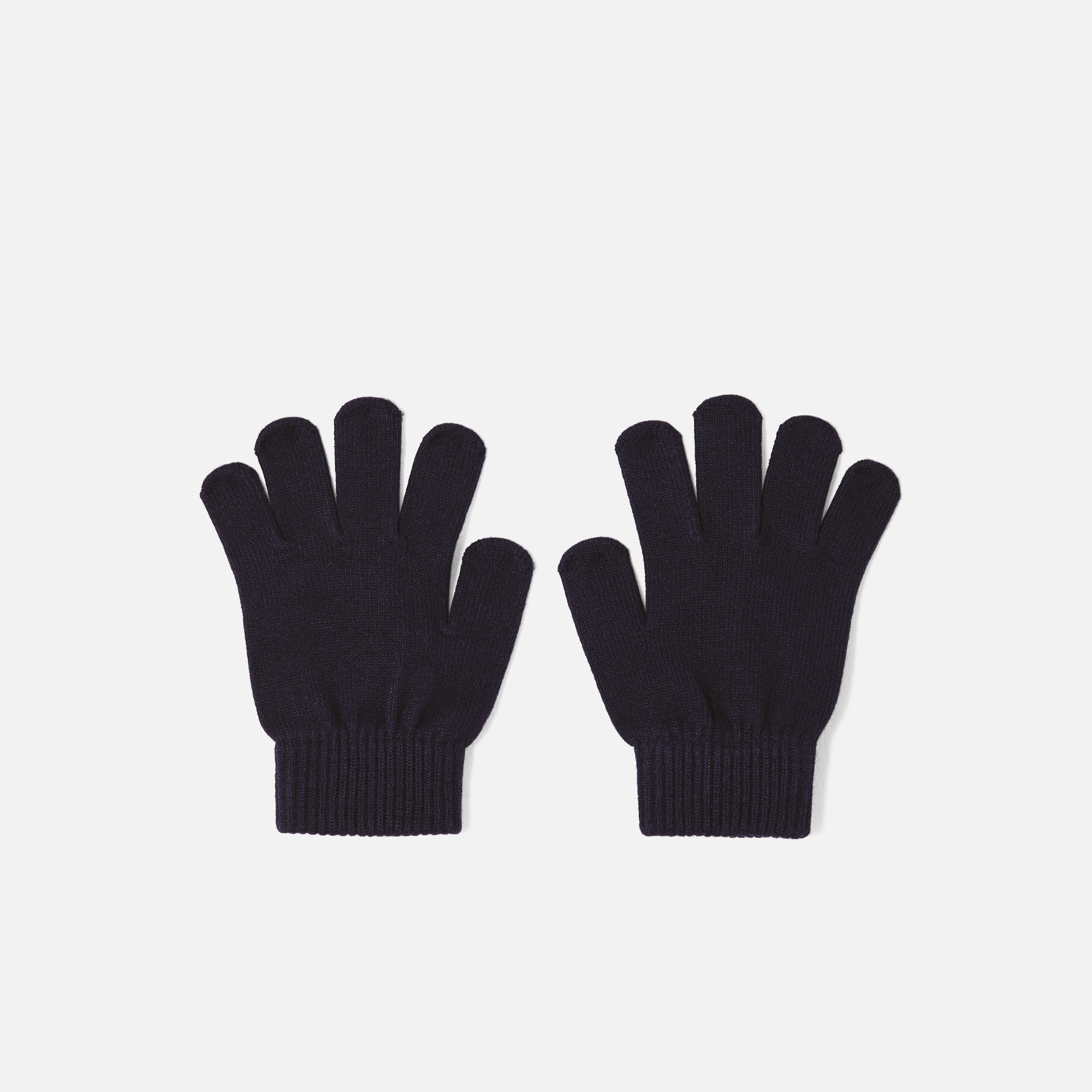 Boy solid color gloves