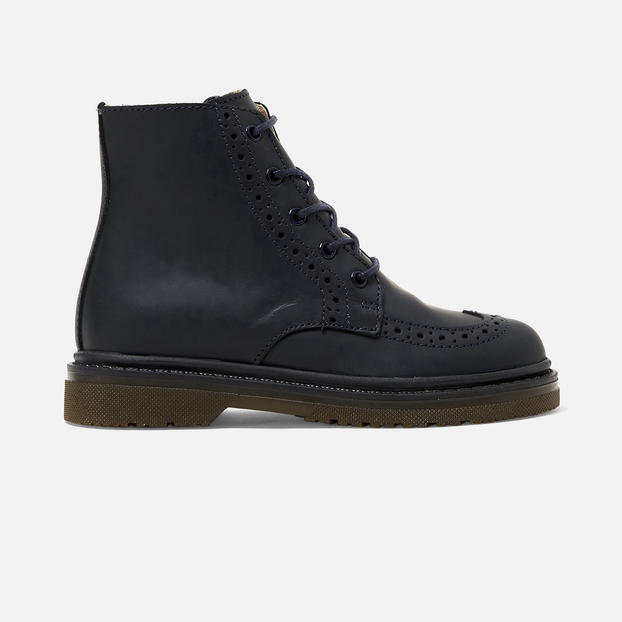 Boy leather boots
