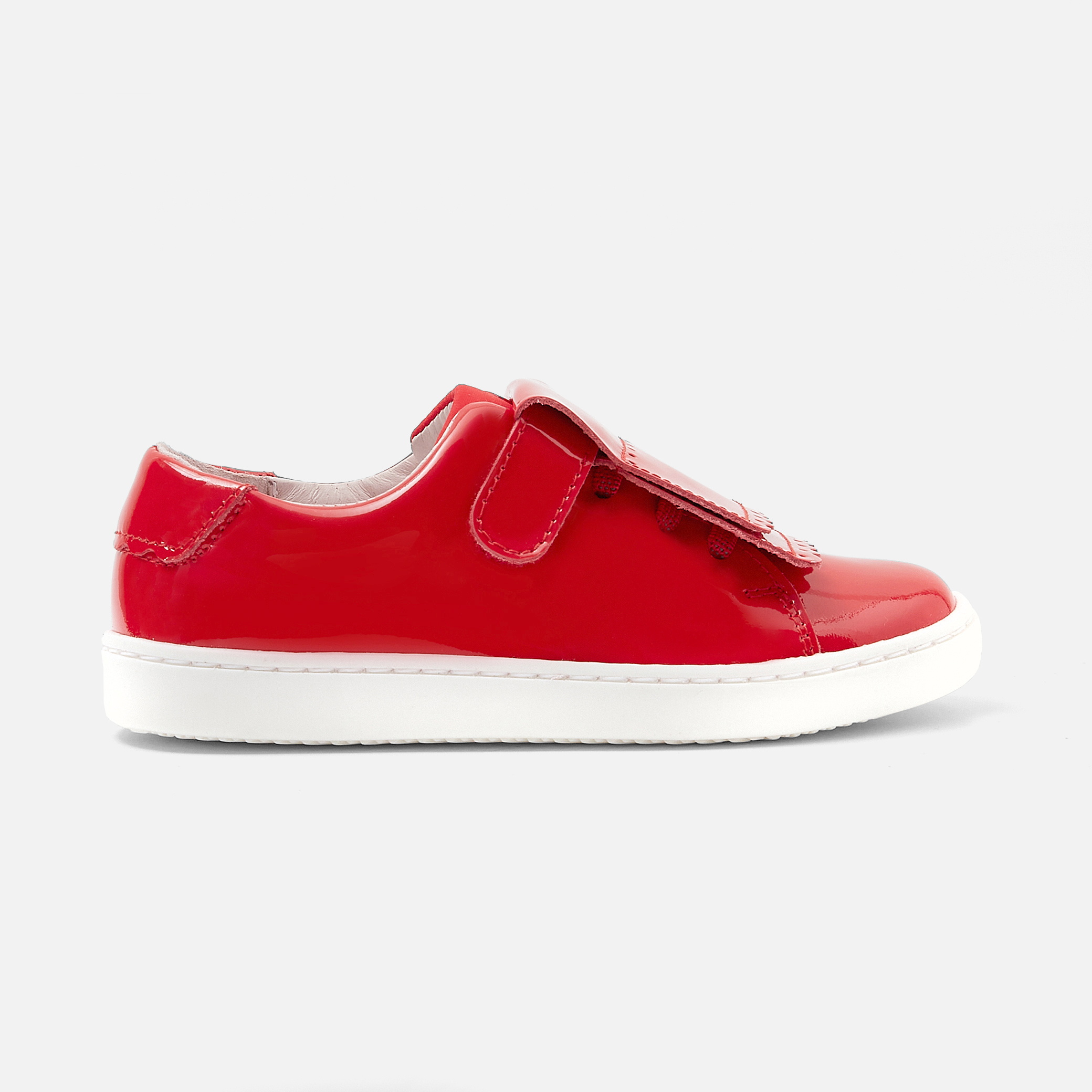 Girl patent leather tennis shoes