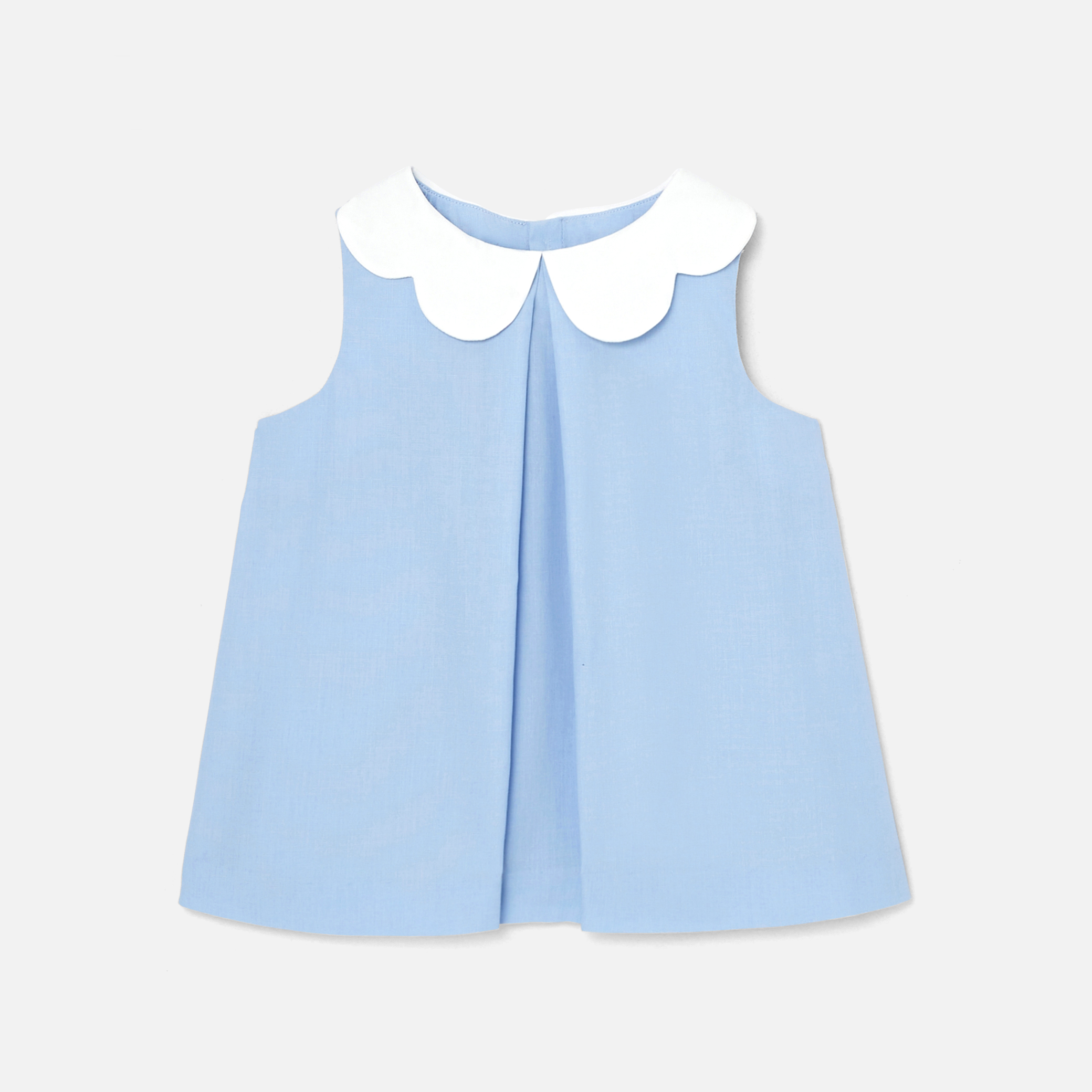 Toddler girl sleeveless blouse