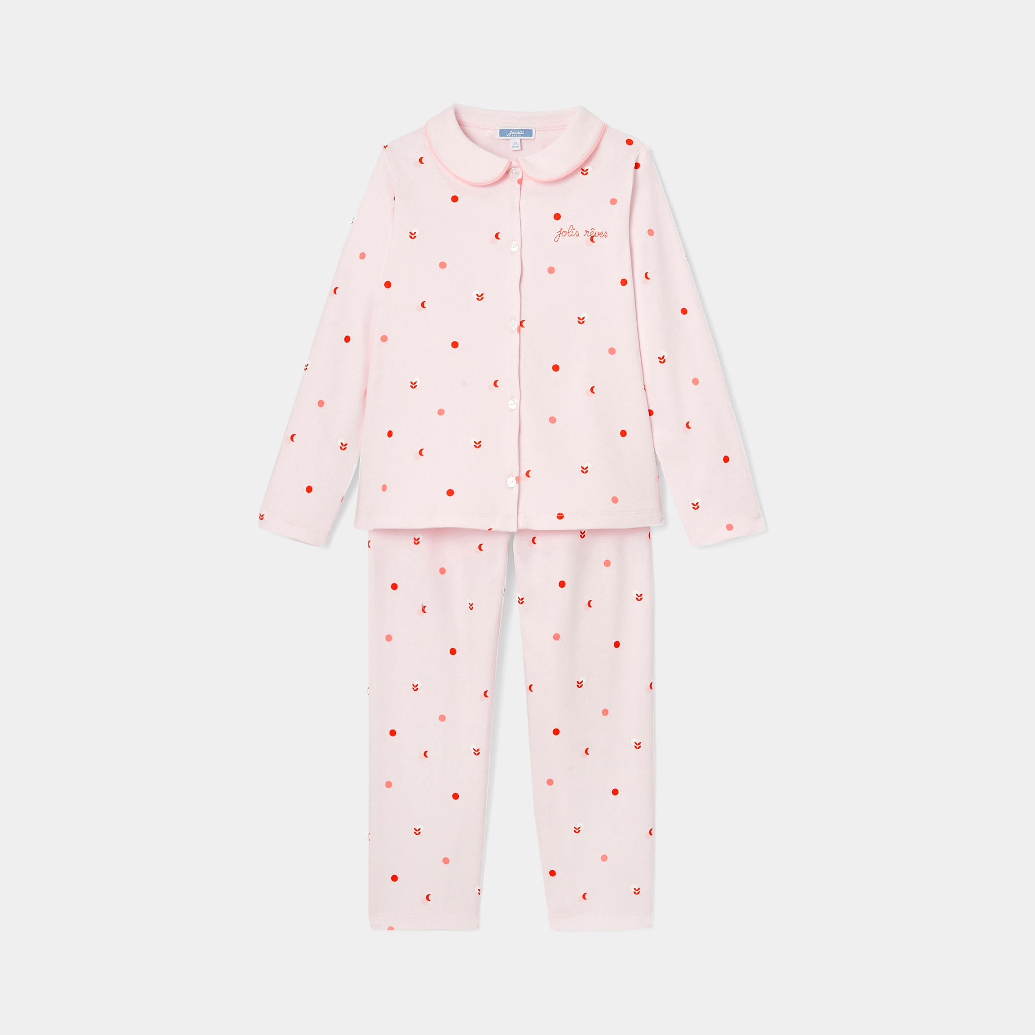 Girl cotton pajamas