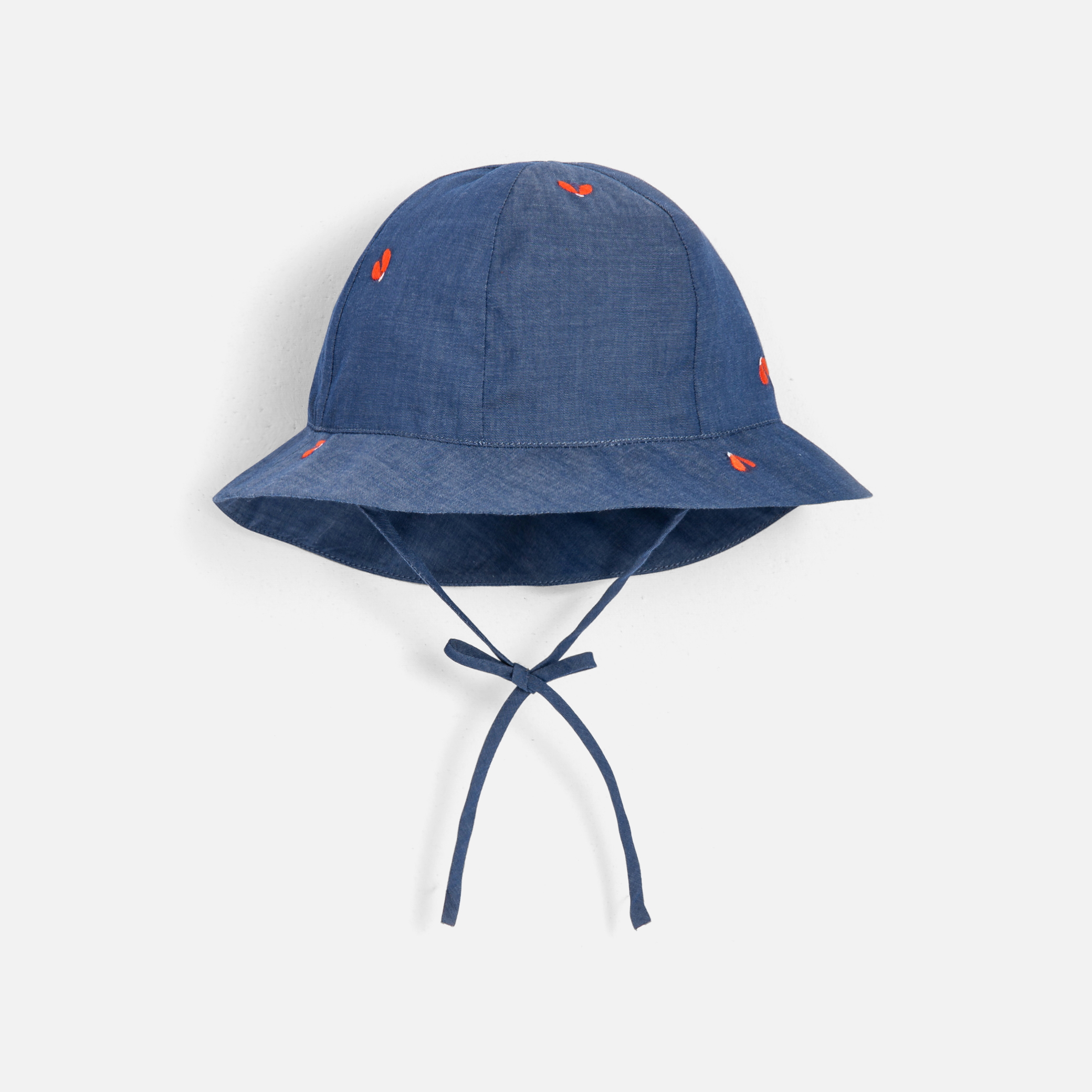 Toddler girl denim hat