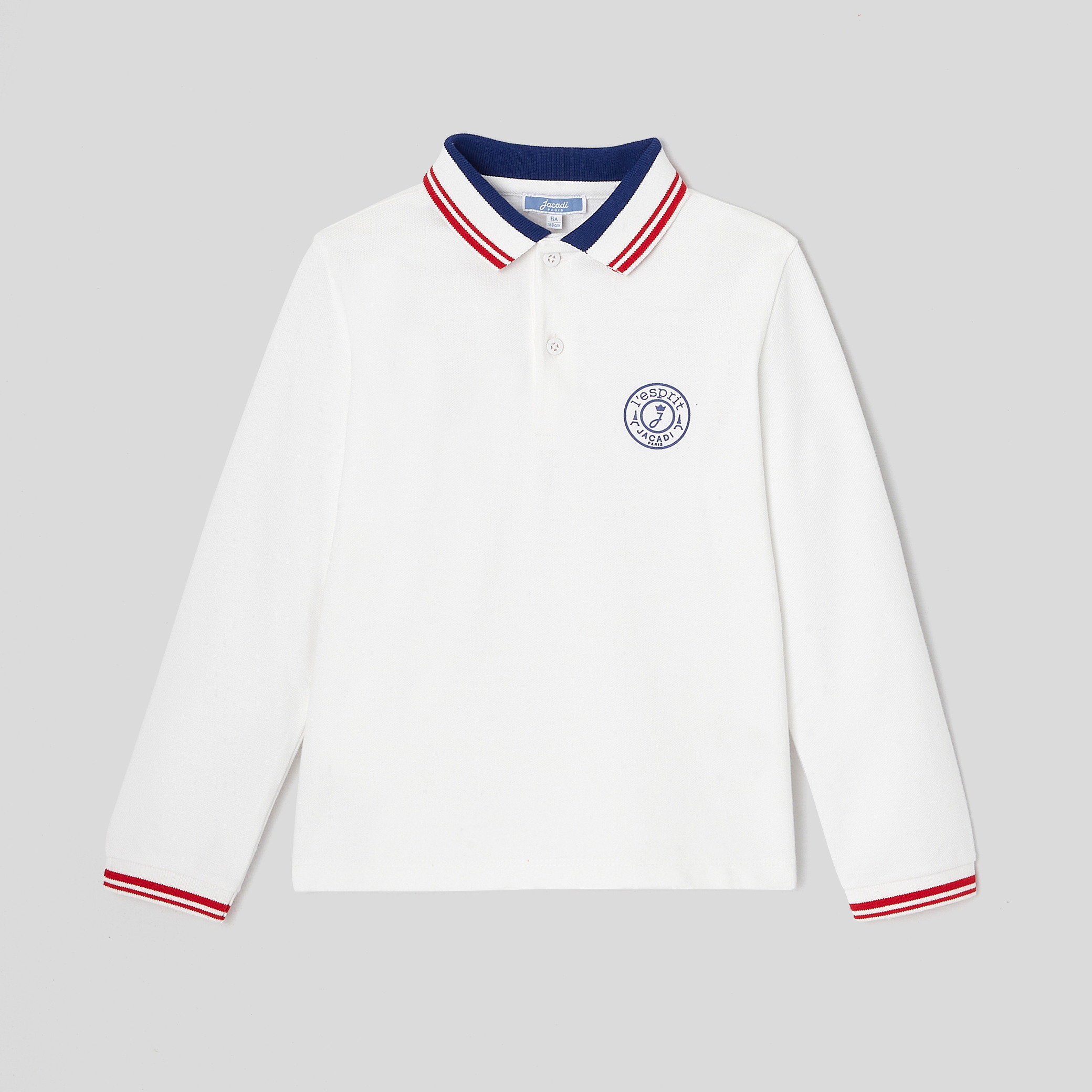 Boy long sleeve polo