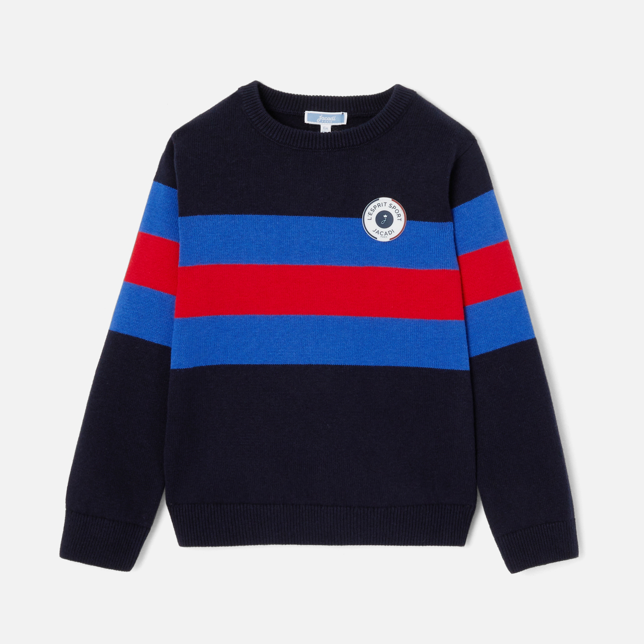 Boy color block sweater