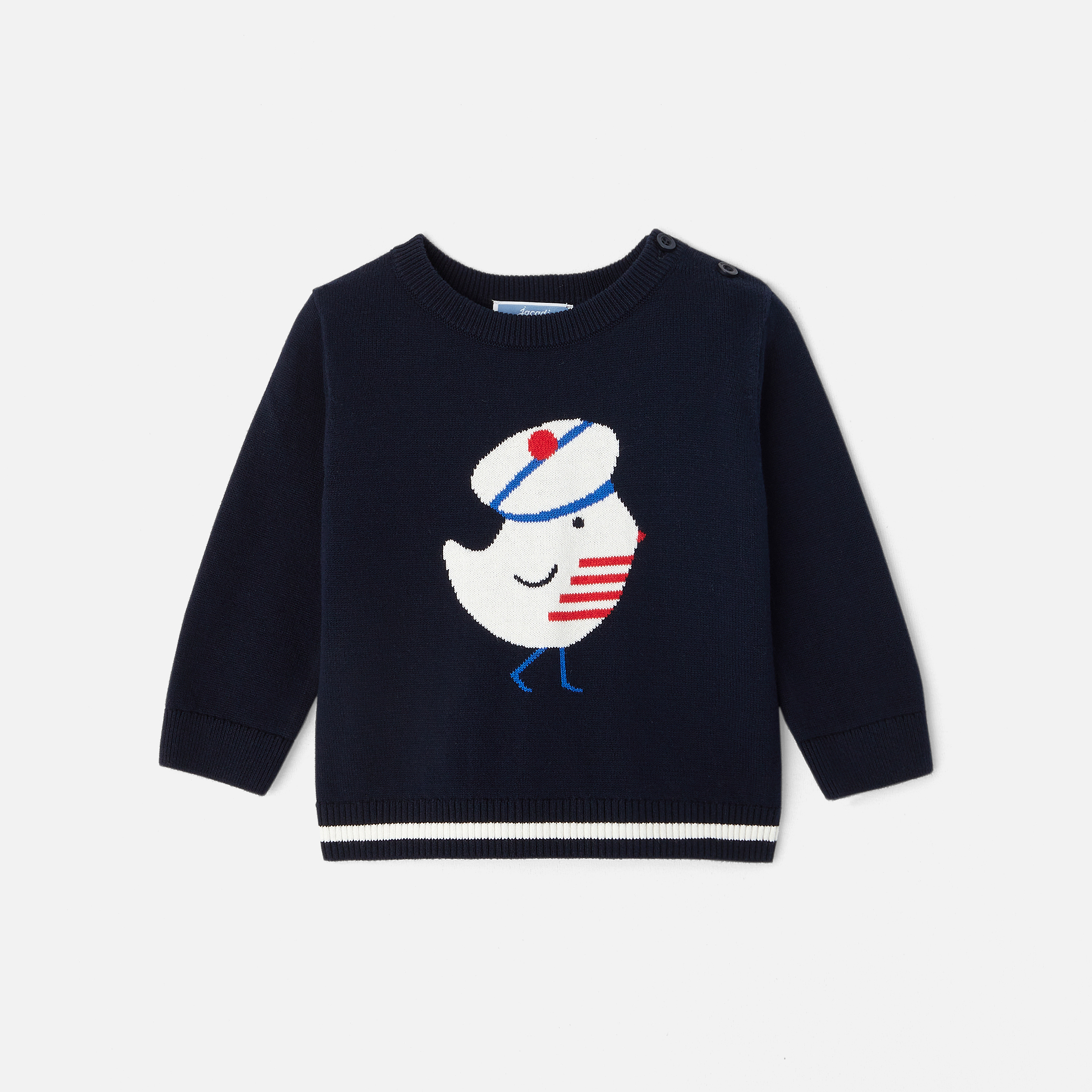 Baby boy cotton sweater
