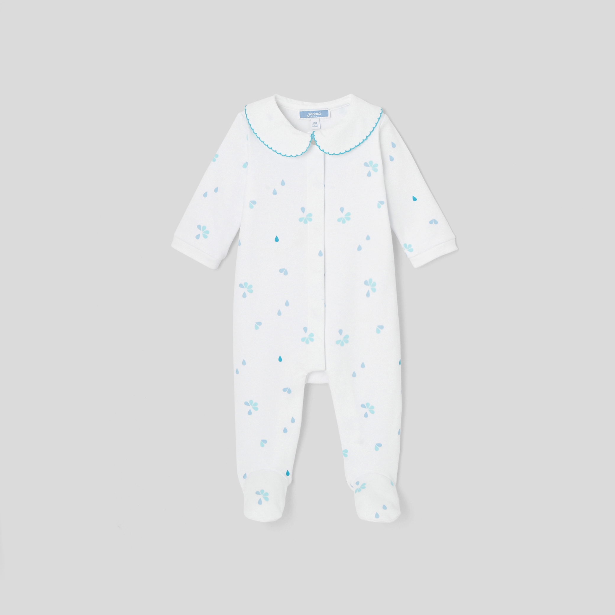 Baby girl printed pajamas