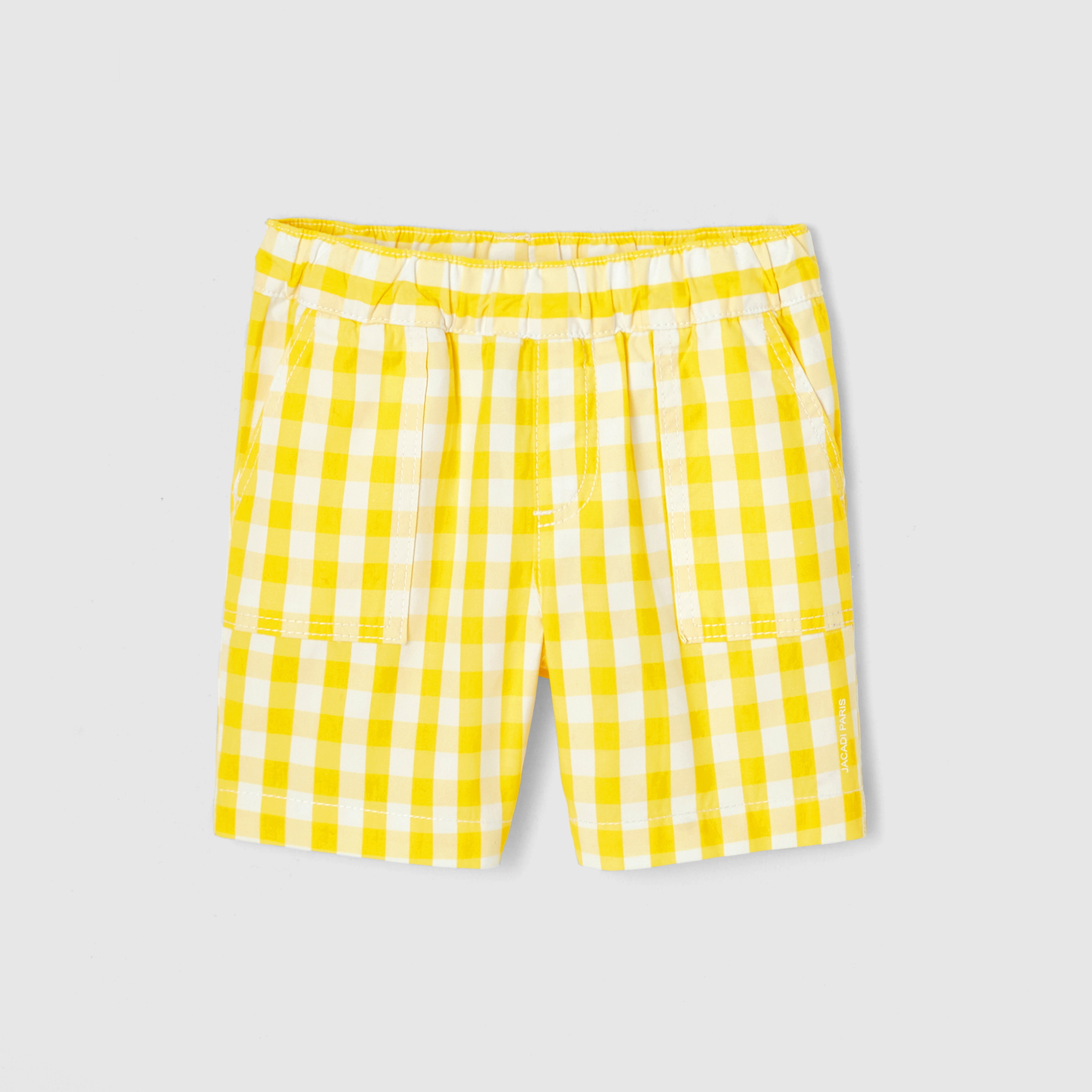 Toddler boy gingham shorts