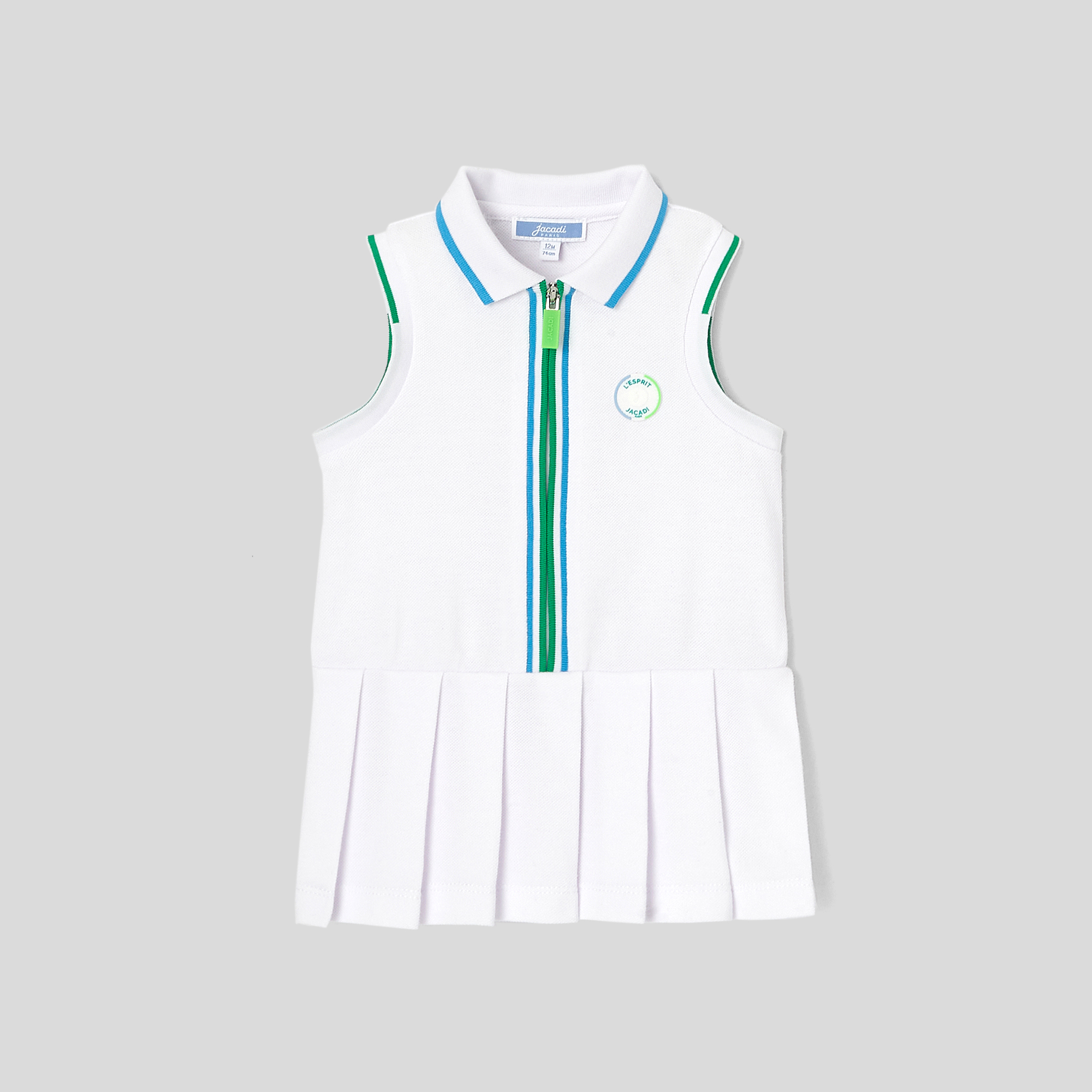 Toddler girl cotton piqué dress
