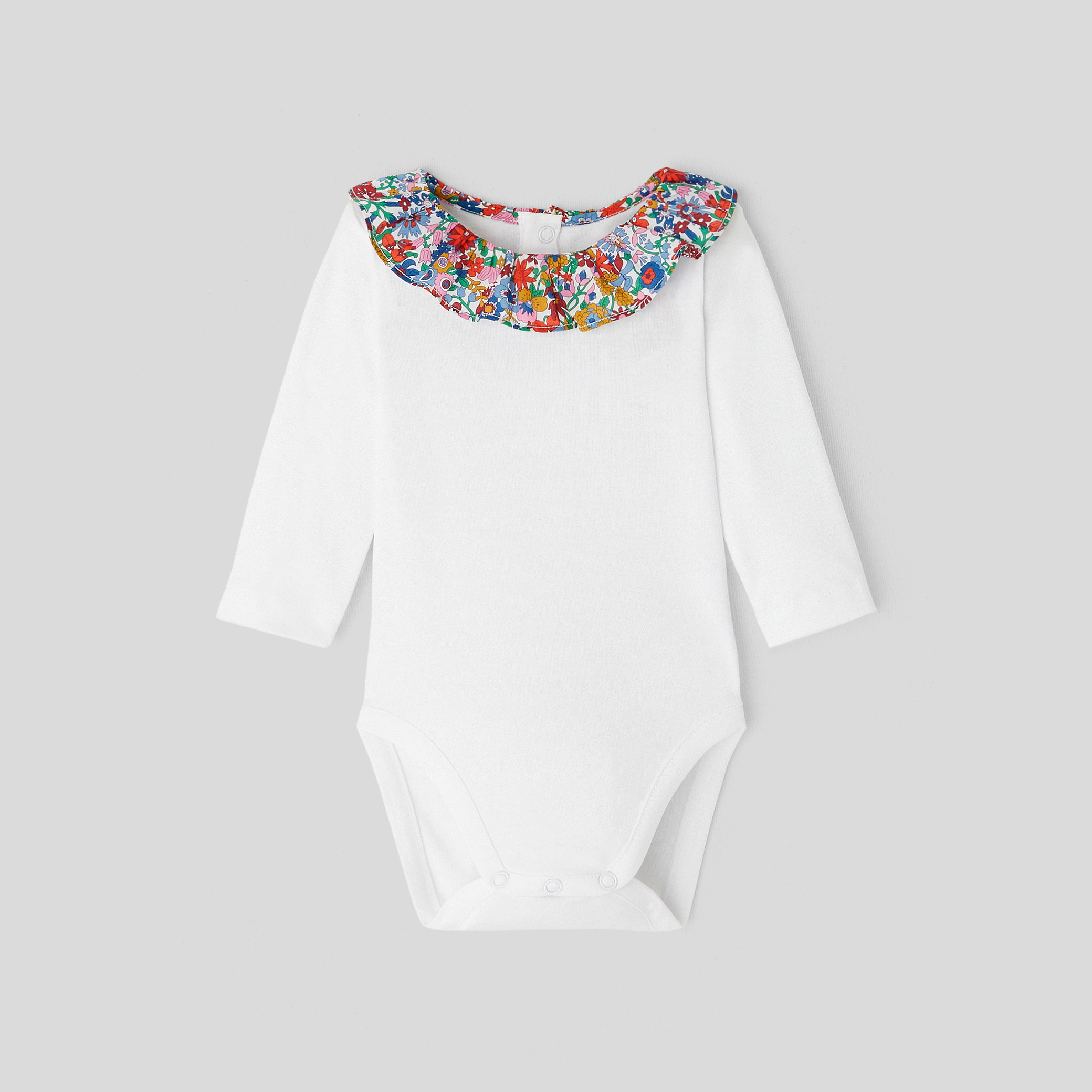 Baby girl long sleeve bodysuit