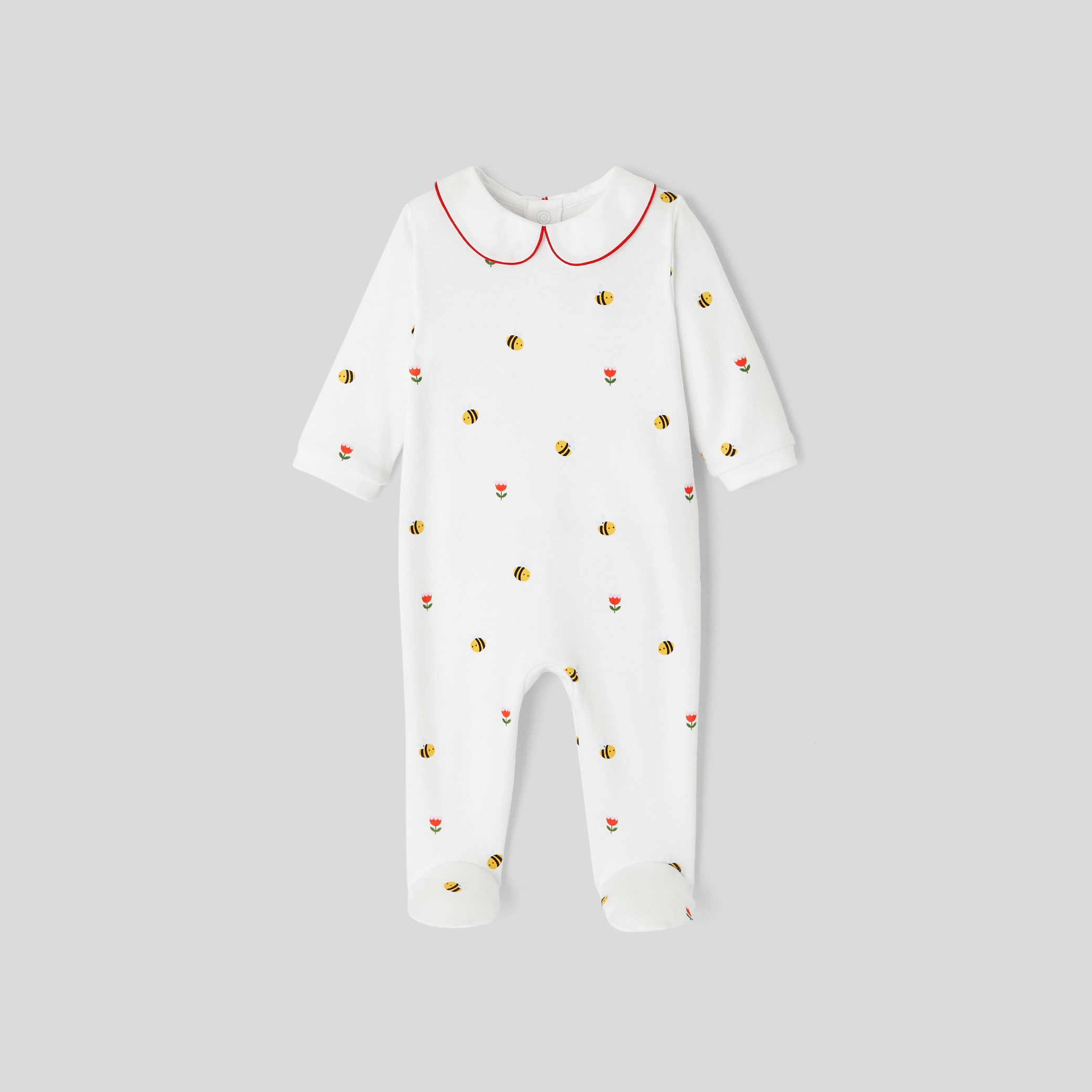 Baby girl cotton pajamas