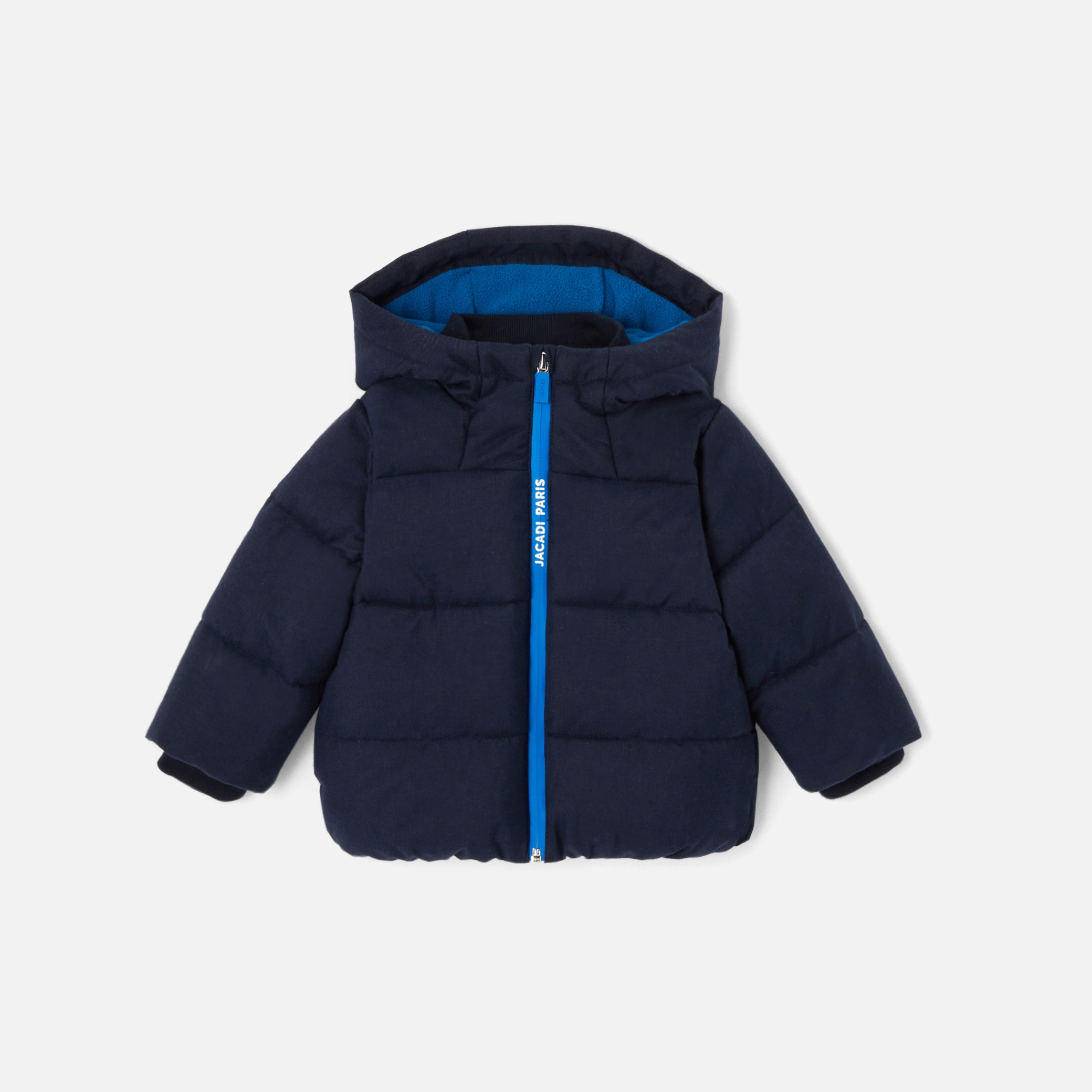 Baby boy flannel style down jacket