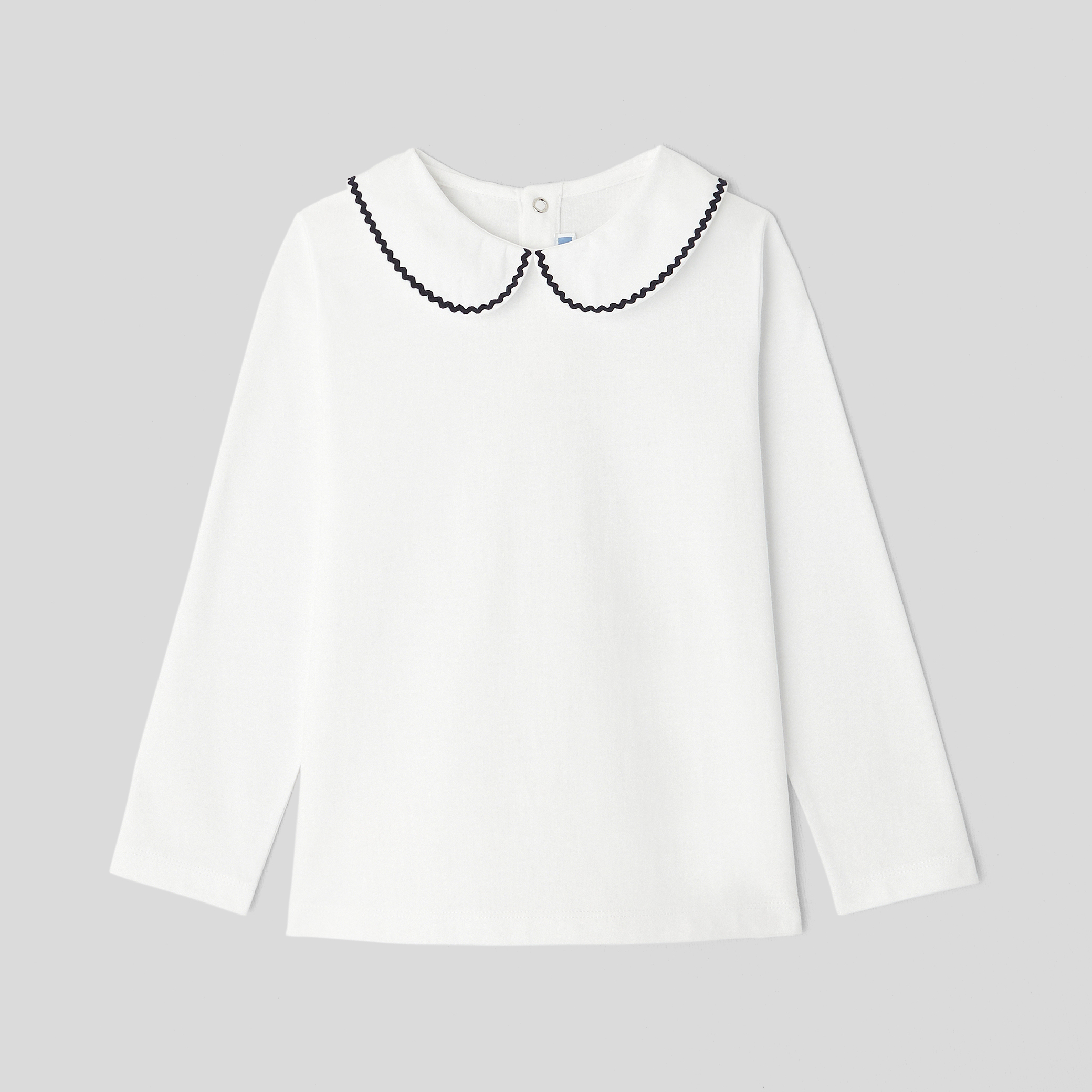 Girl peter pan collar t-shirt