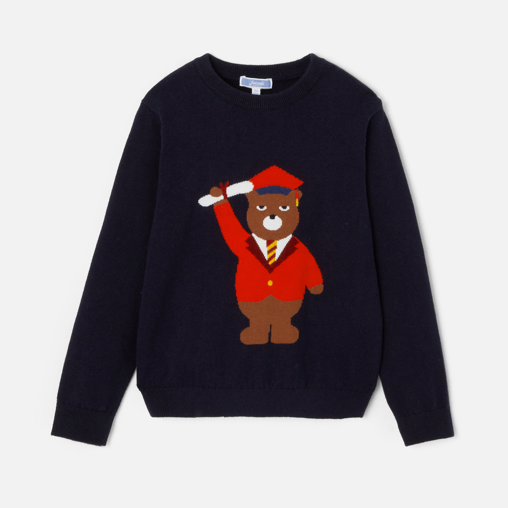 Boy intarsia sweater