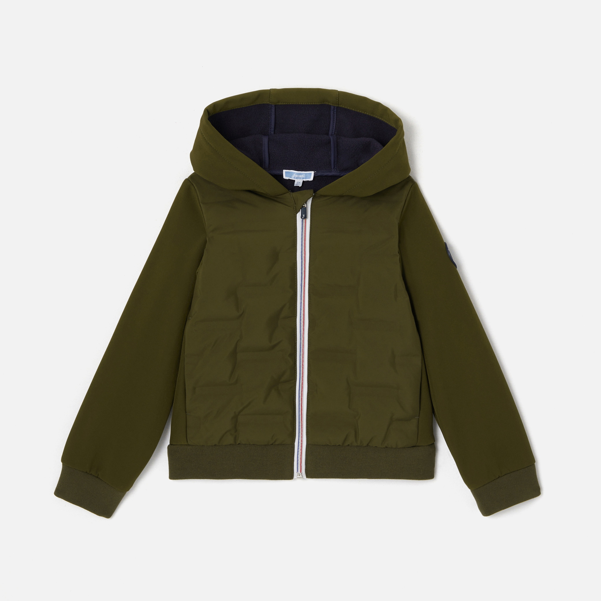 Boy zip-up sweatshirt