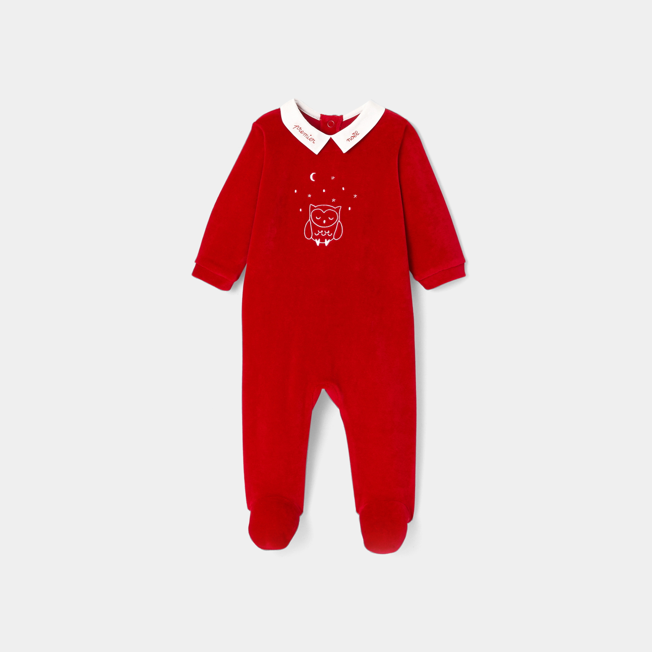 Baby boy velour pajamas