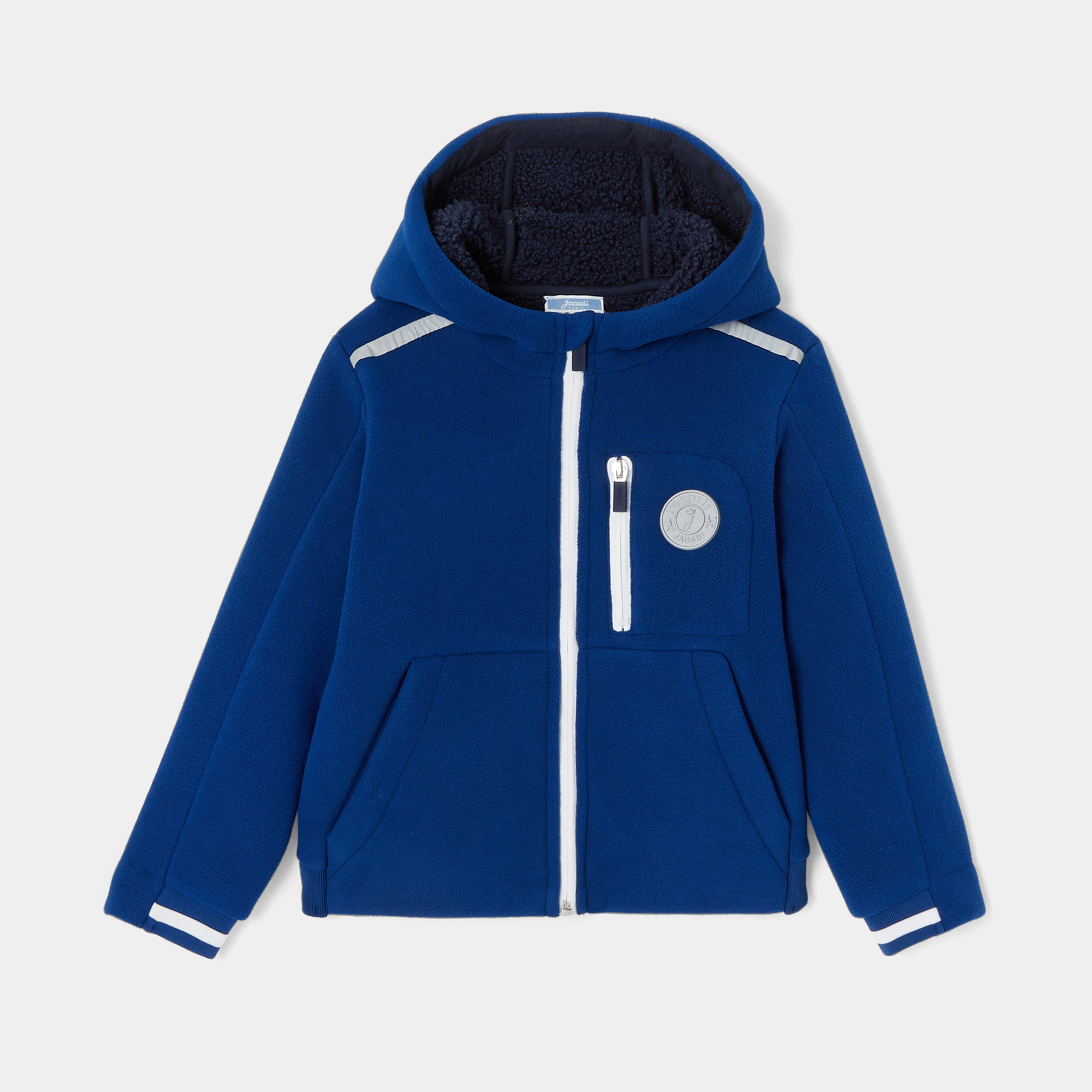 Boy zip-up sweatshirt