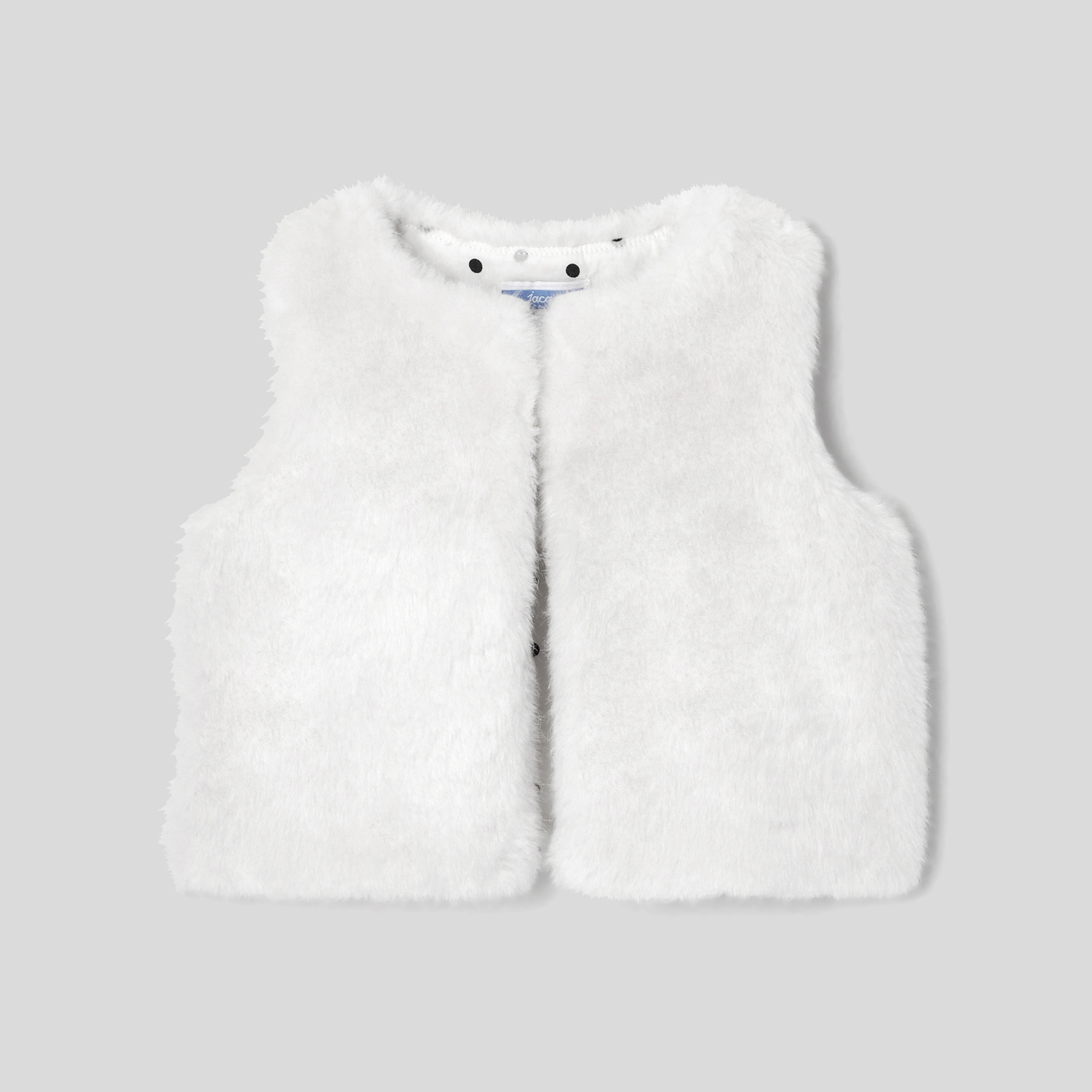 Baby girl faux fur cardigan