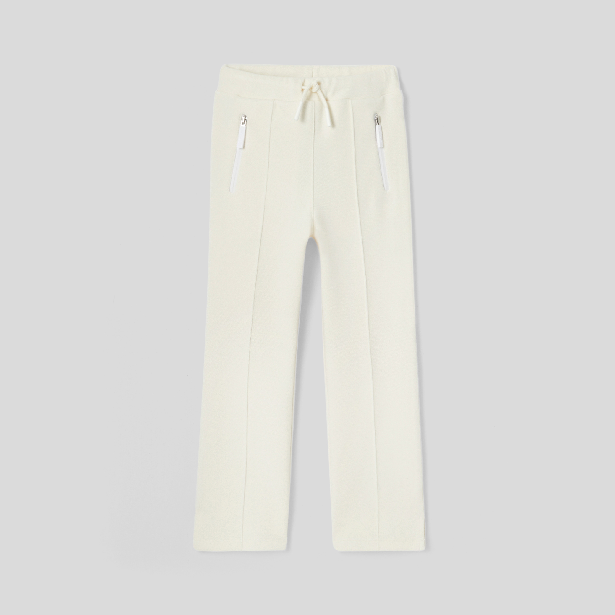 Pantaloni din bumbac pique