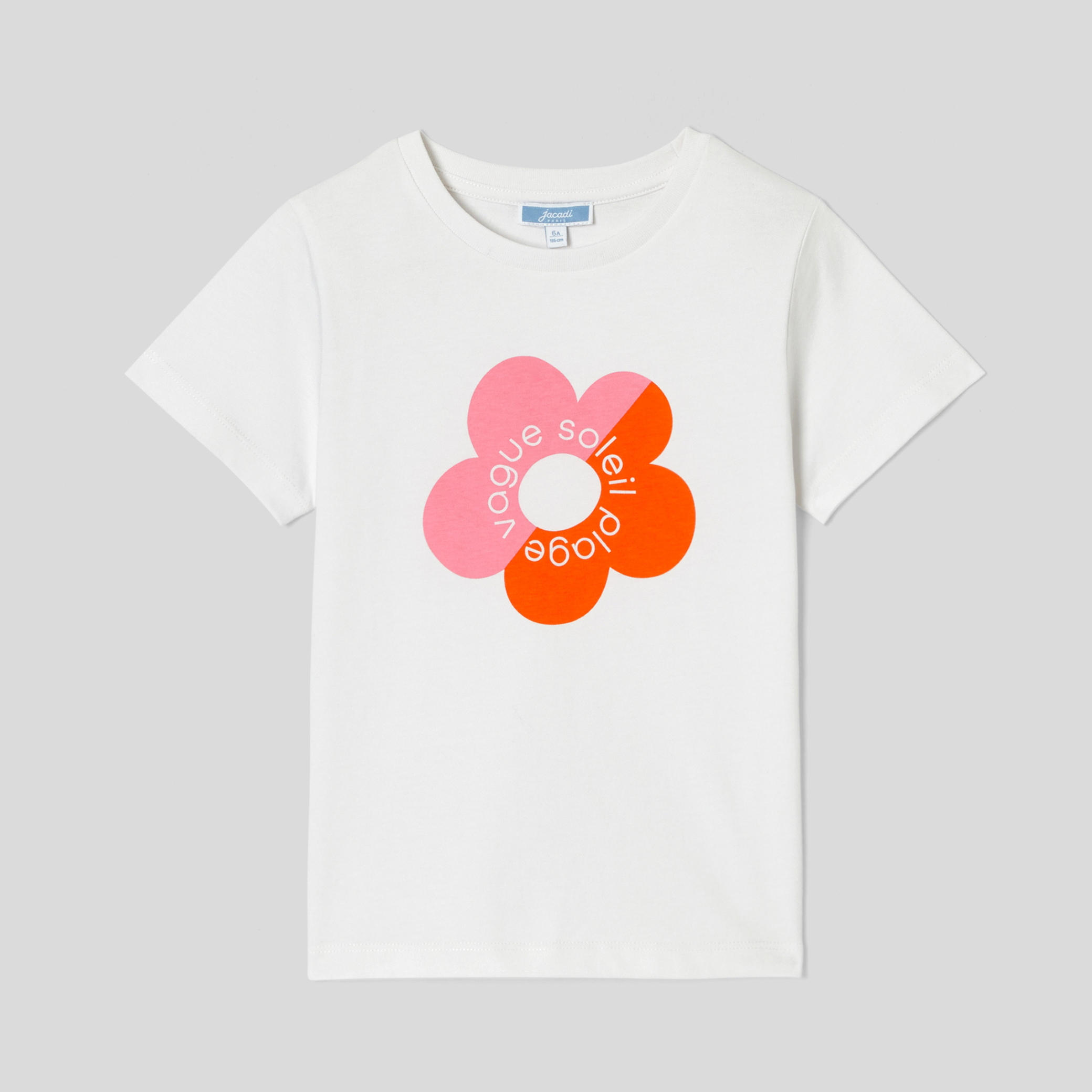 Tricou cu impriemu floral