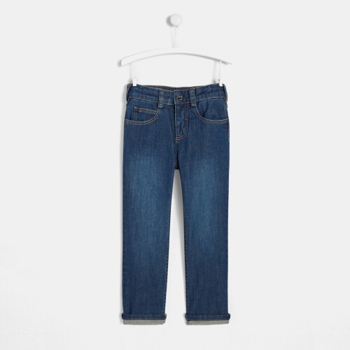 Pantaloni din denim drepți