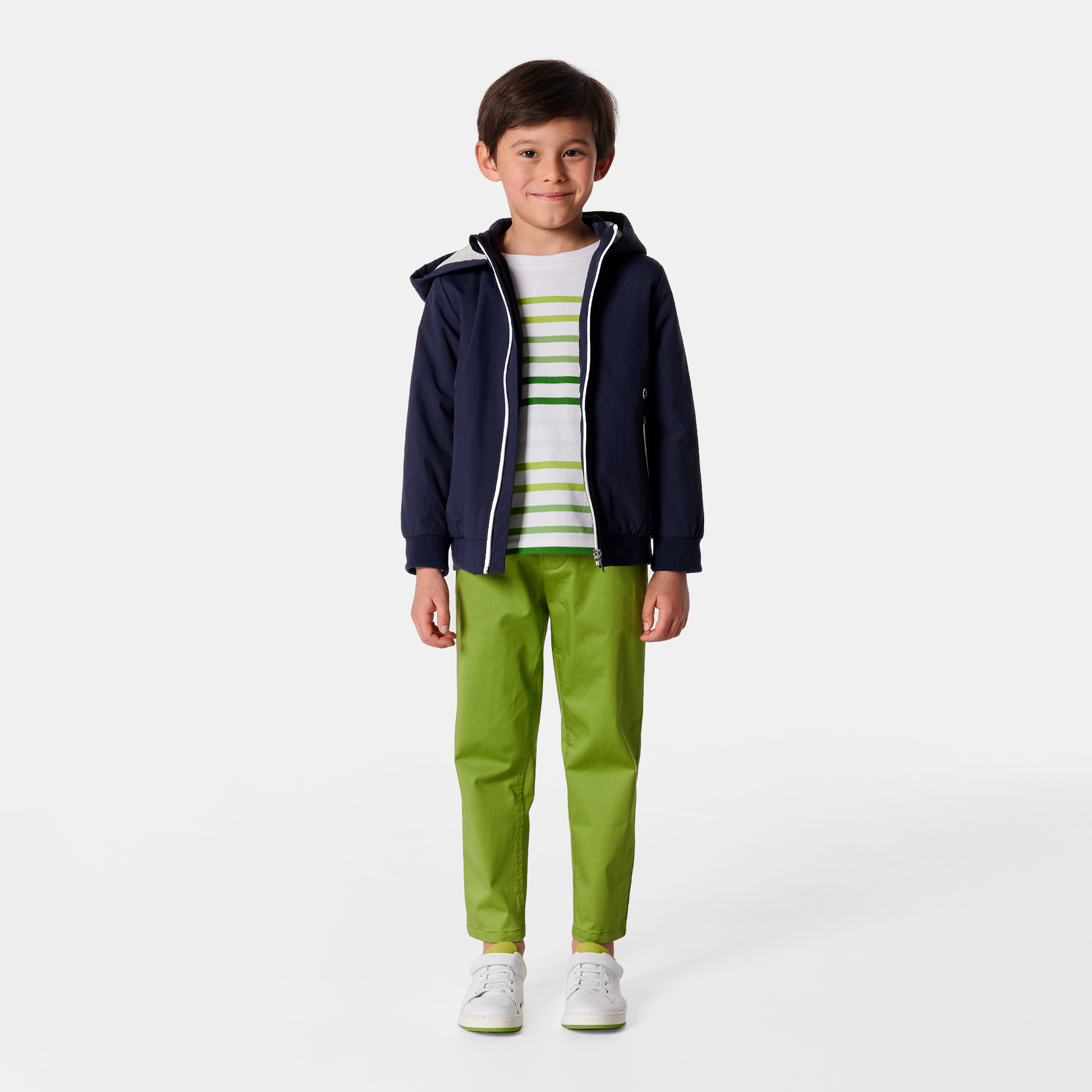 Boy windproof jacket