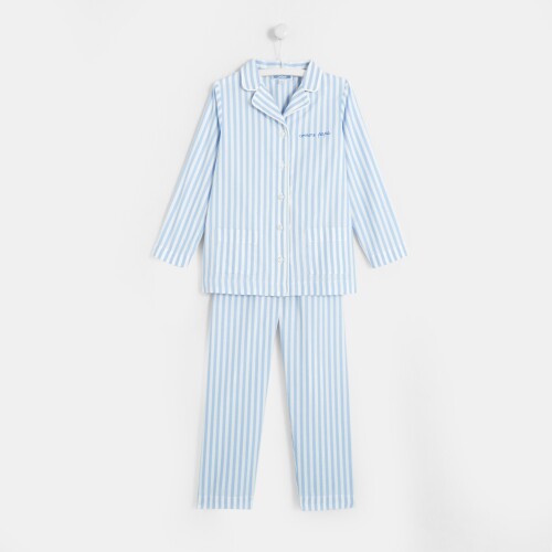 Boy striped pyjamas