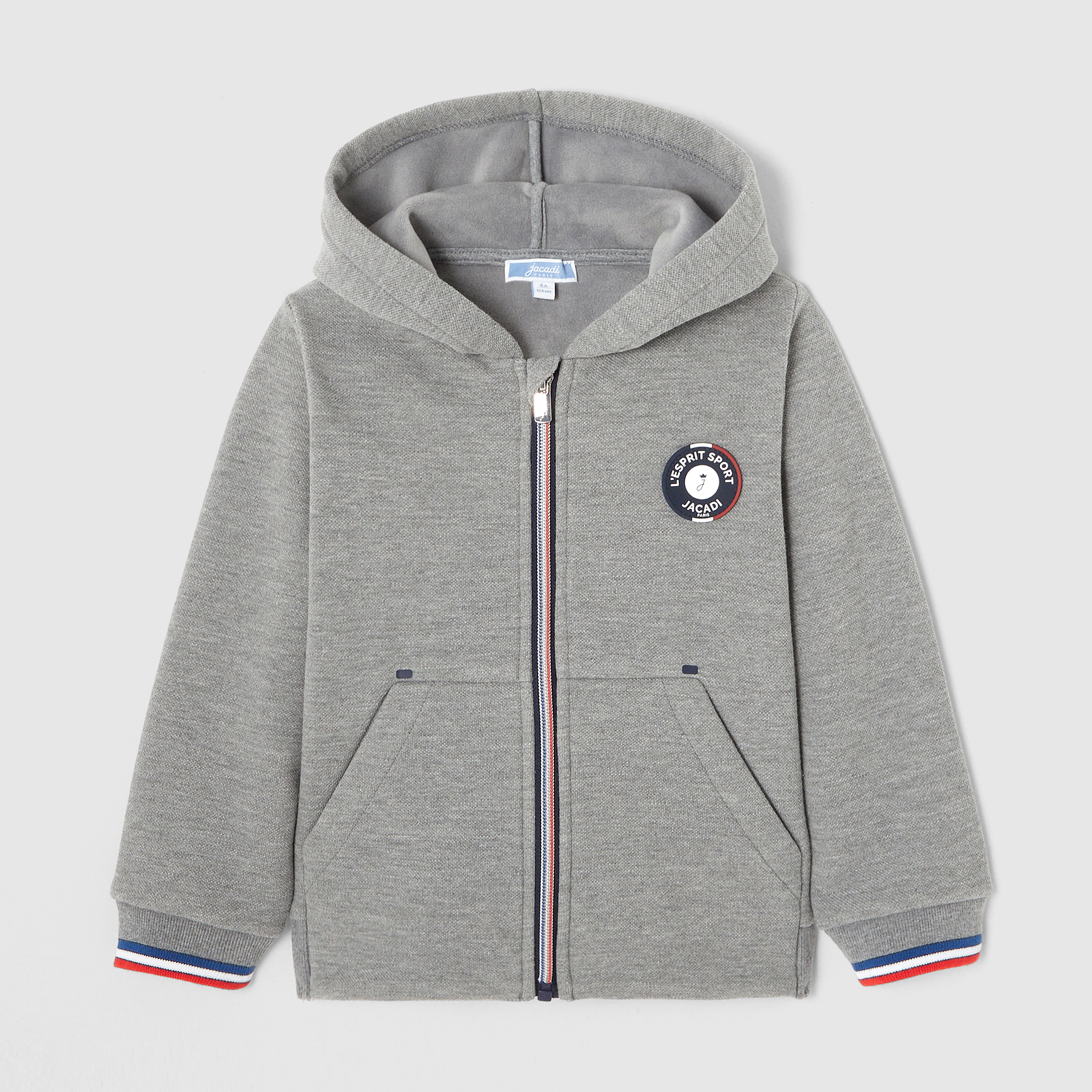 Boy zip-up sweatshirt