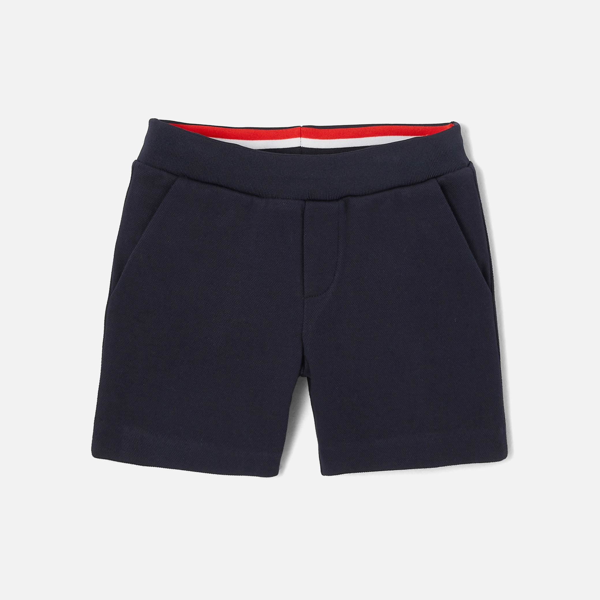 Boy shorts in piqué fleece