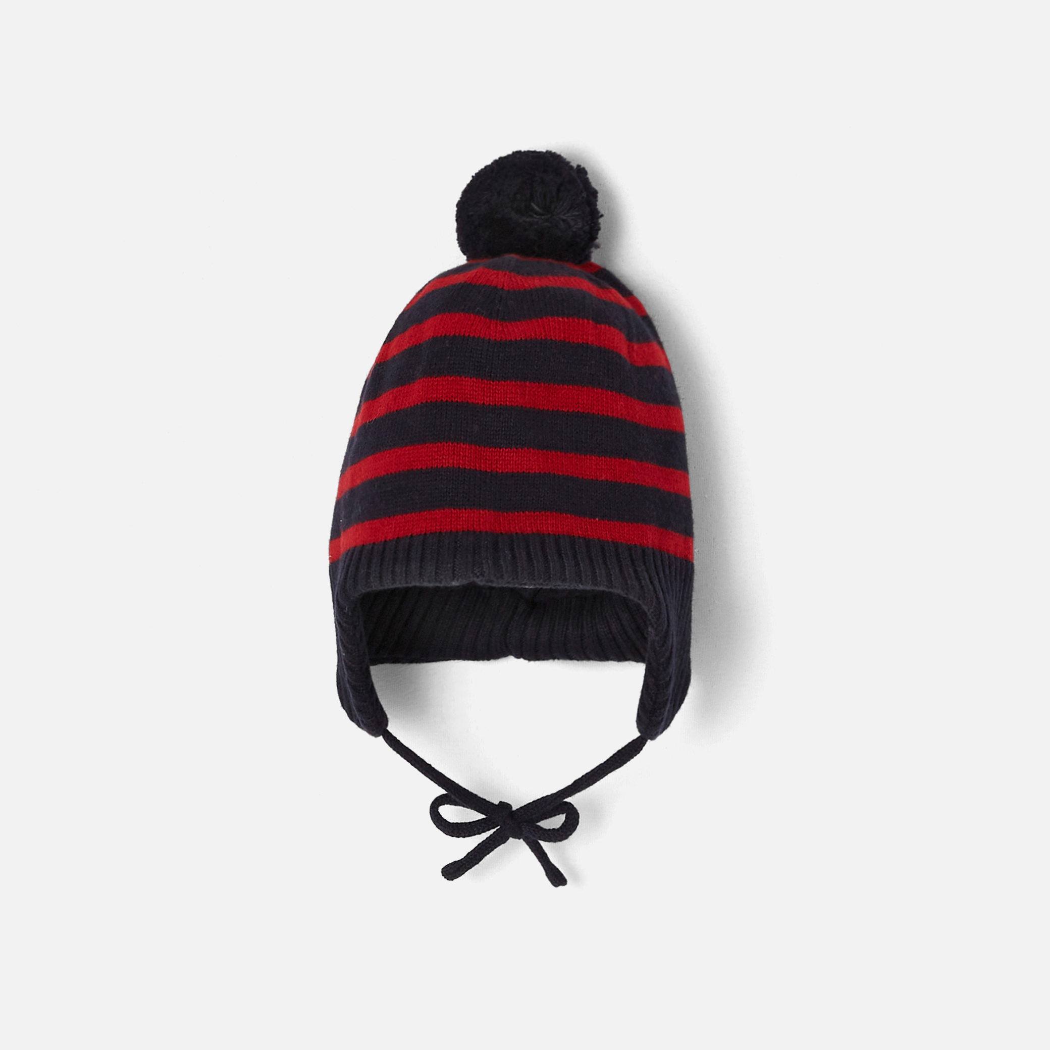 Baby boy striped beanie