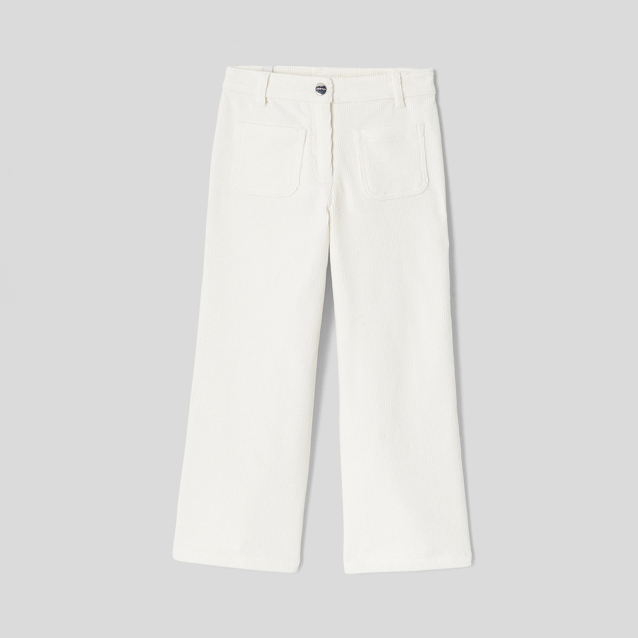 Girl flared velour pants