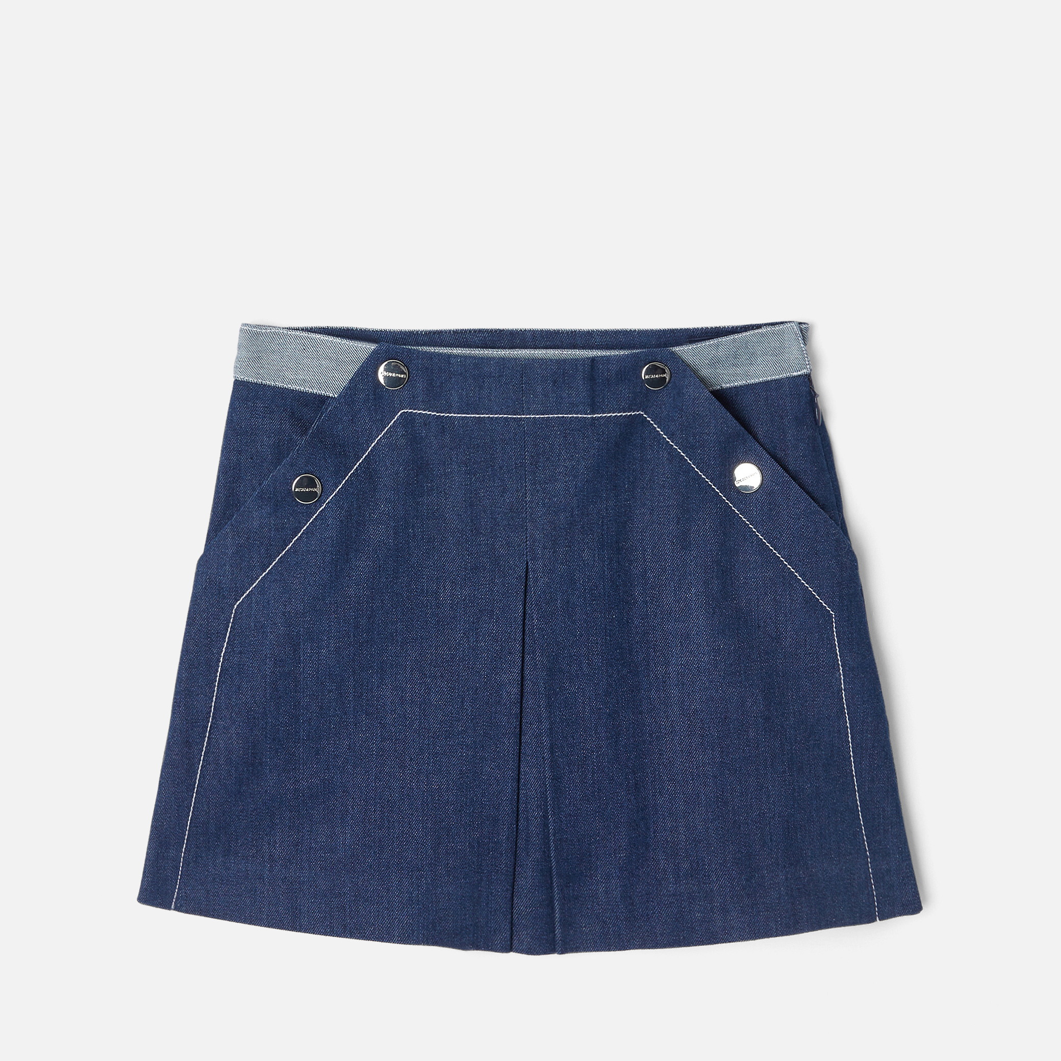 Fustă-pantalon din denim 
