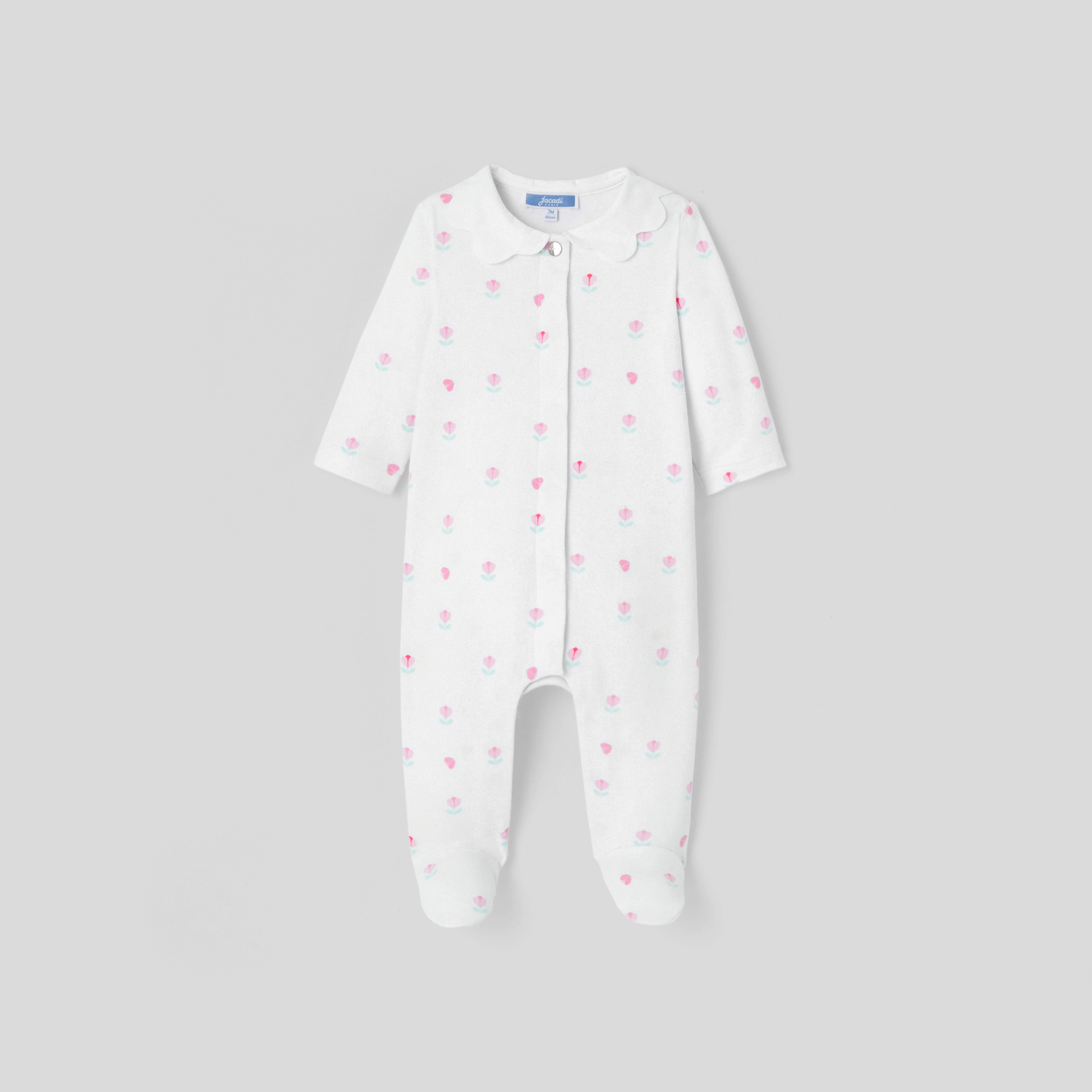 Baby girl cotton pajamas
