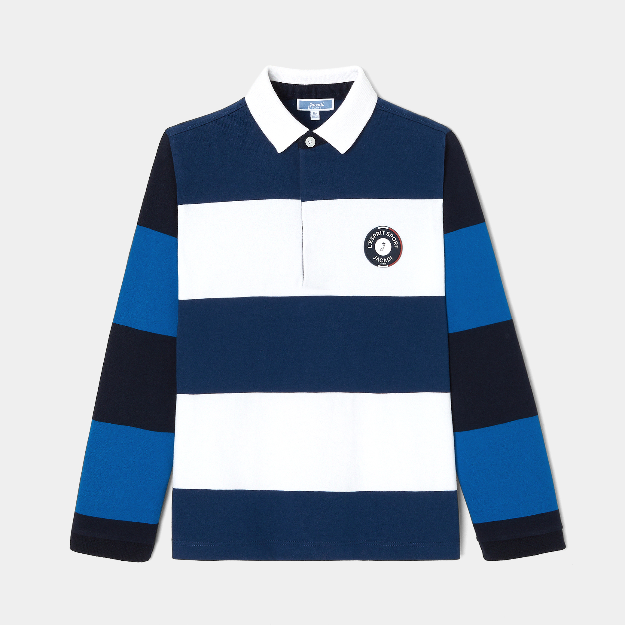 Boy long-sleeved polo shirt