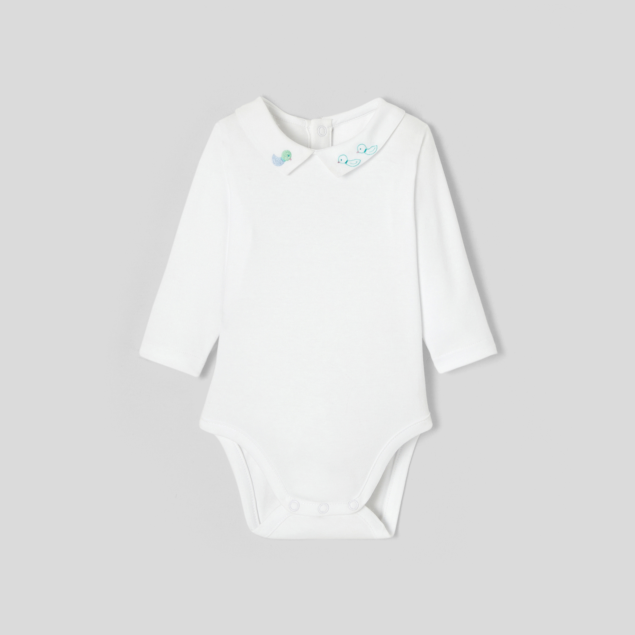 Baby boy long sleeve bodysuit