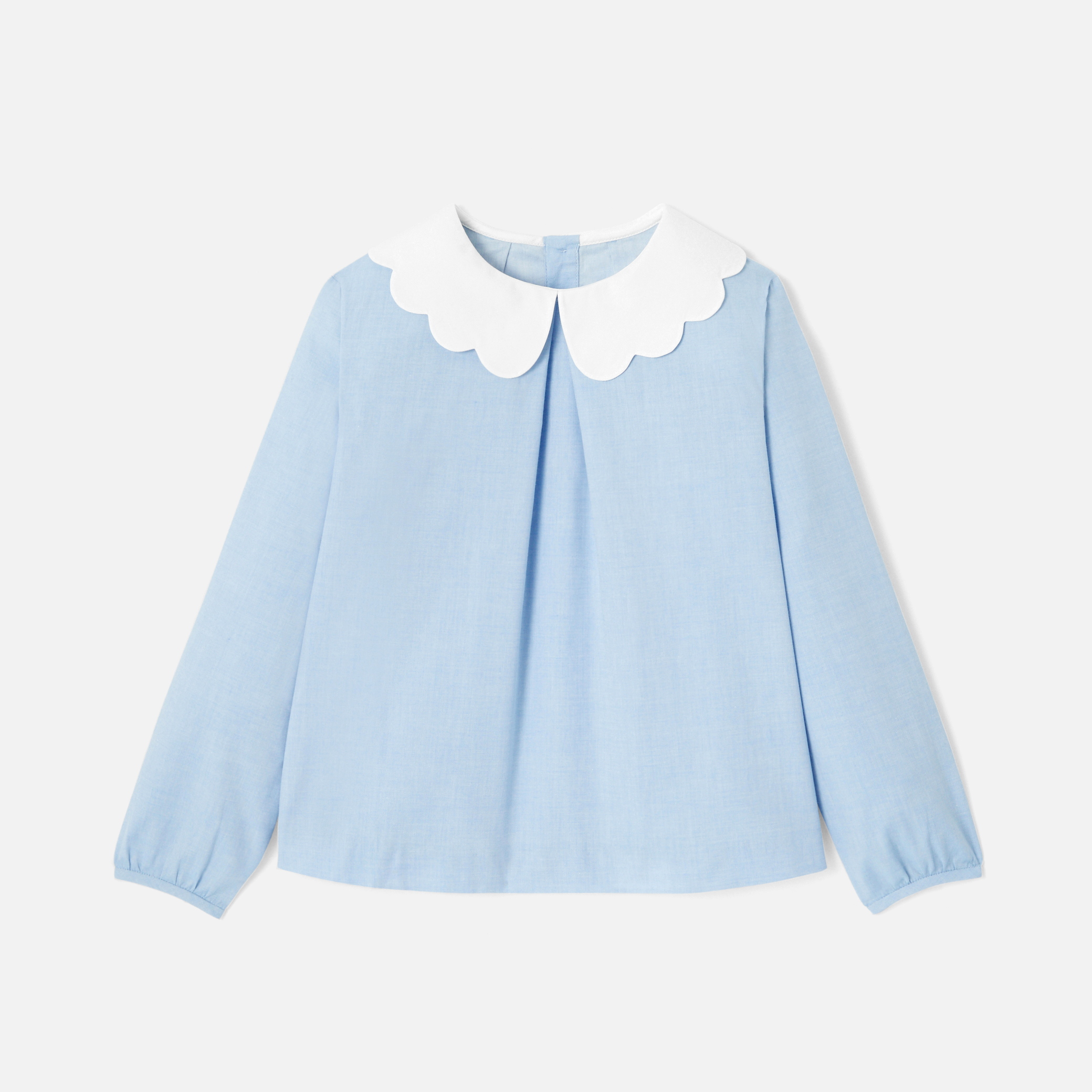 Girl poplin blouse