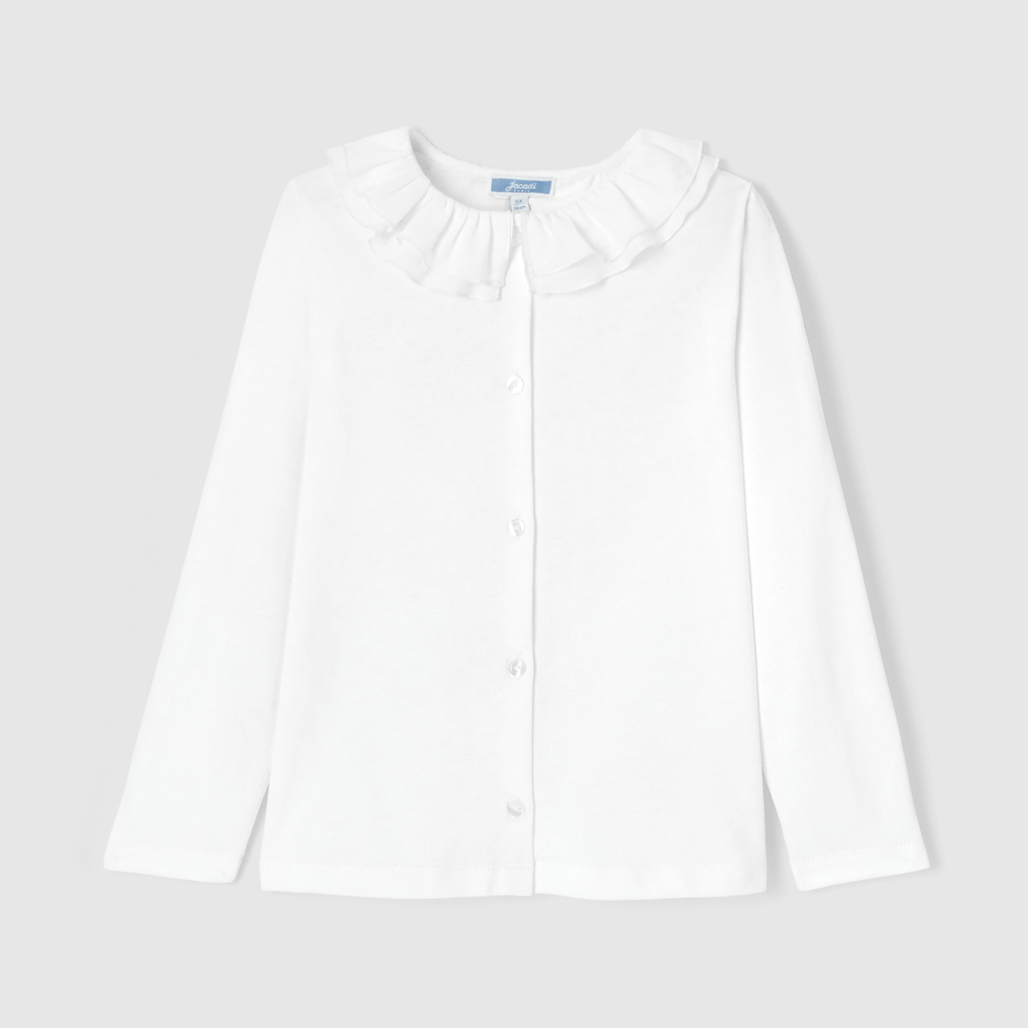 Girl blouse in poplin