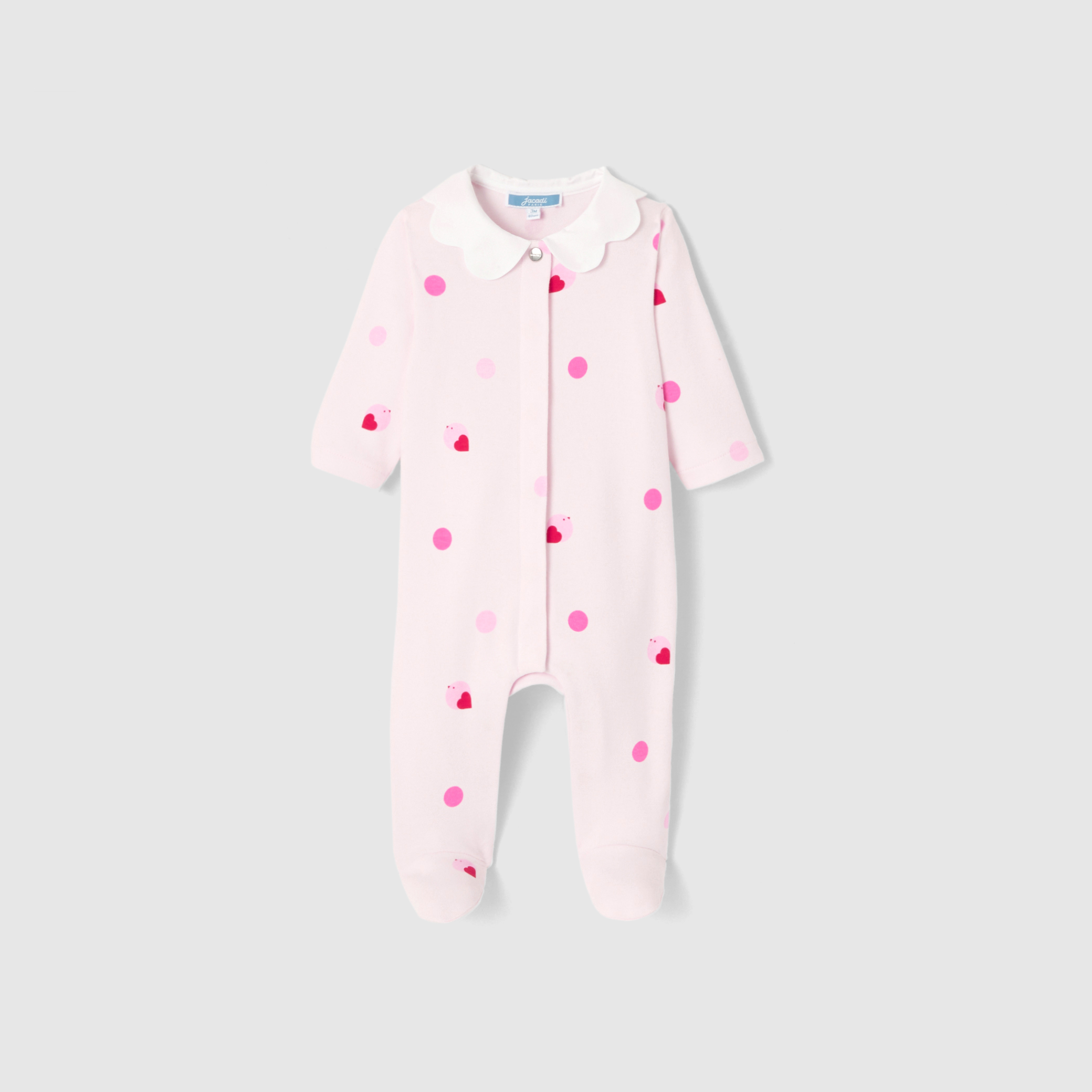 Baby girl cotton pajamas
