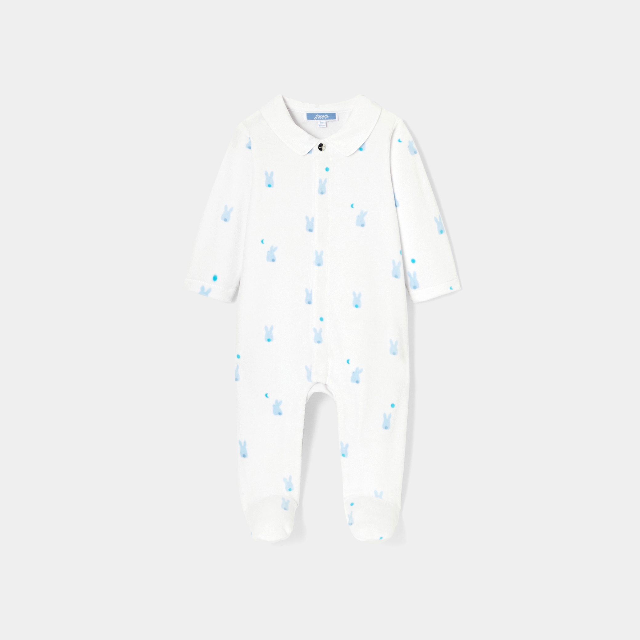 Velvet baby boy pajamas