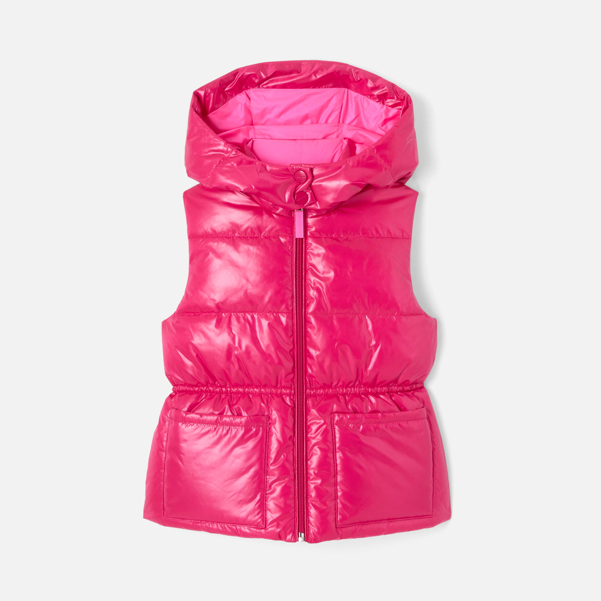 Girl sleeveless puffer jacket