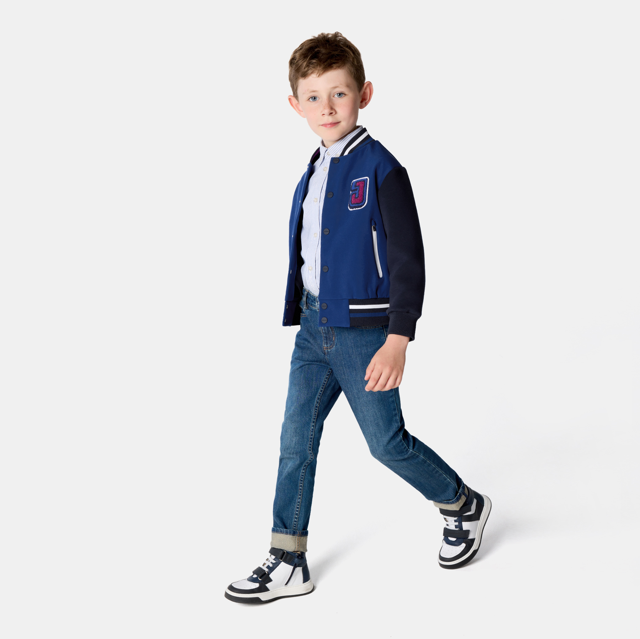 Boy varsity jacket