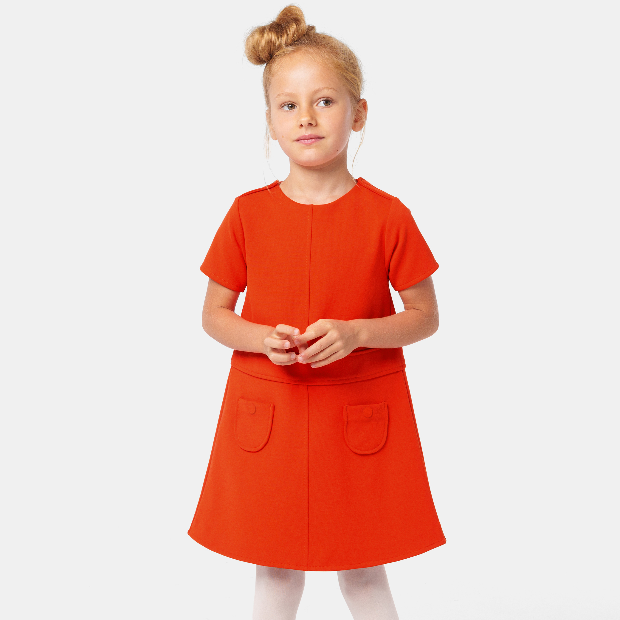 Girl short sleeve dress