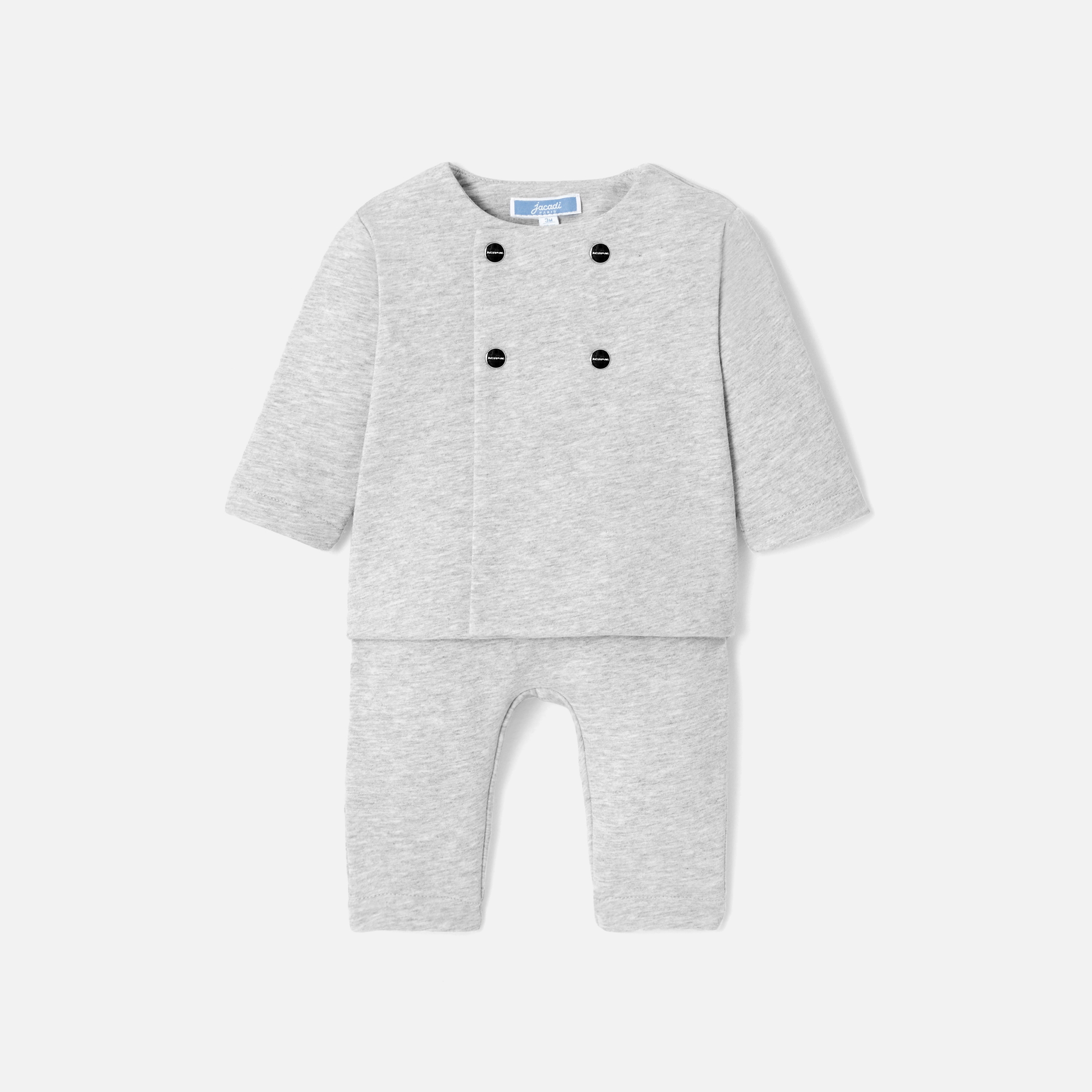 Baby boy jersey comfort set