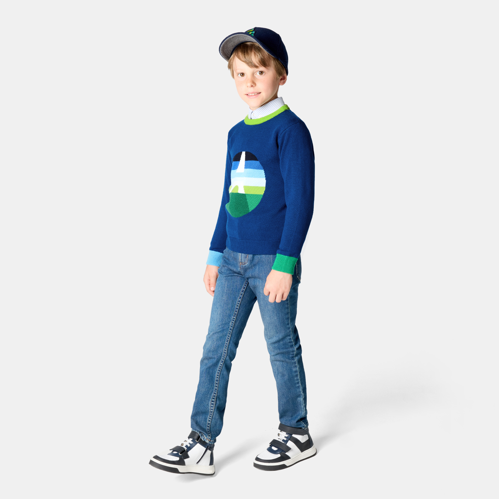 Boy wool sweater