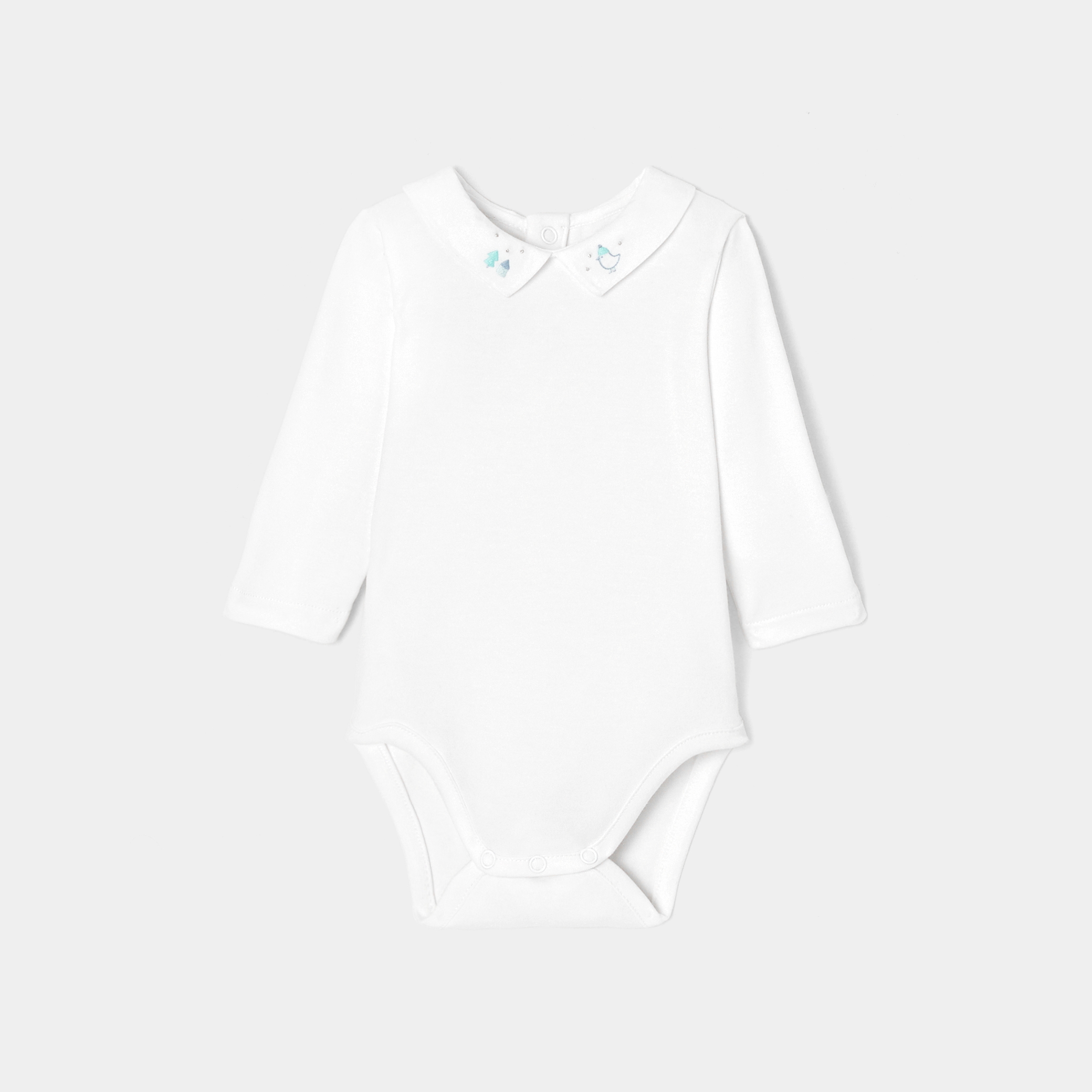 Baby boy long sleeve bodysuit