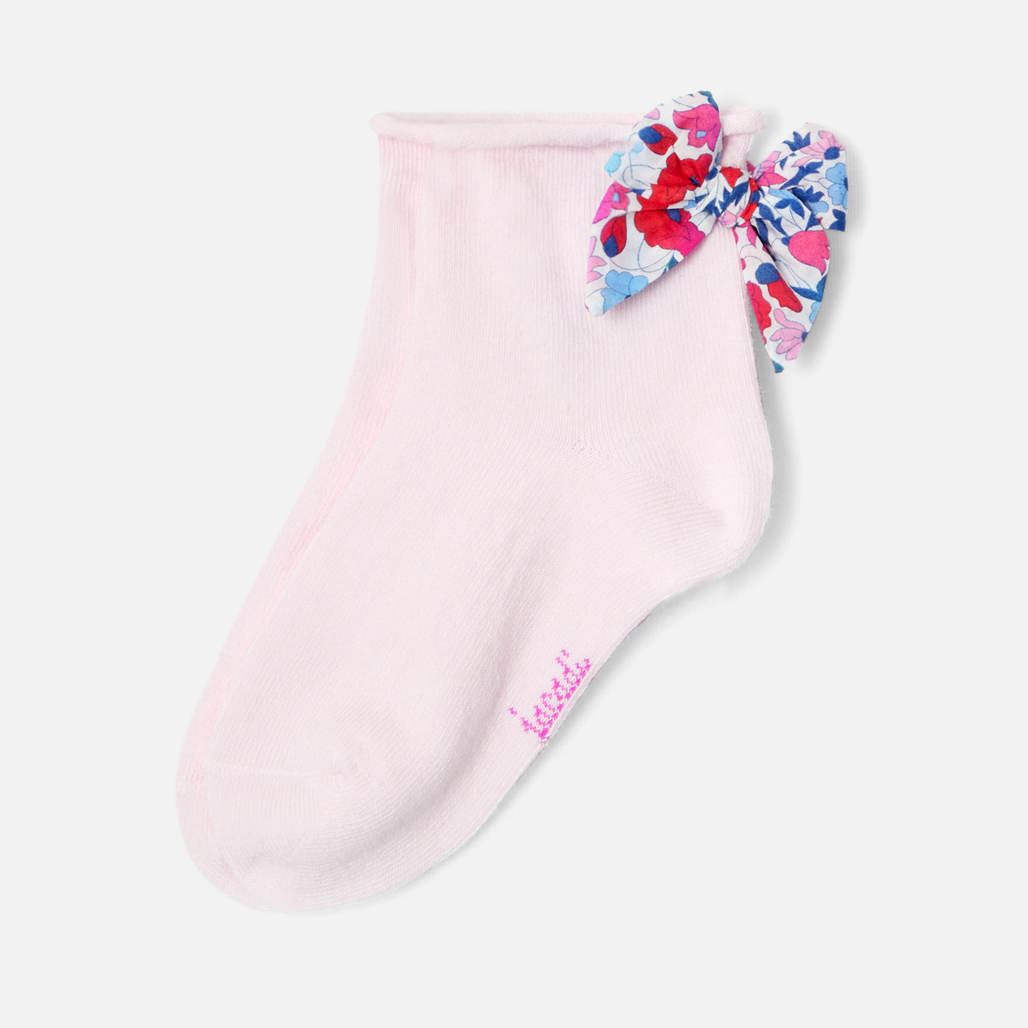 Girl socks with Liberty bow