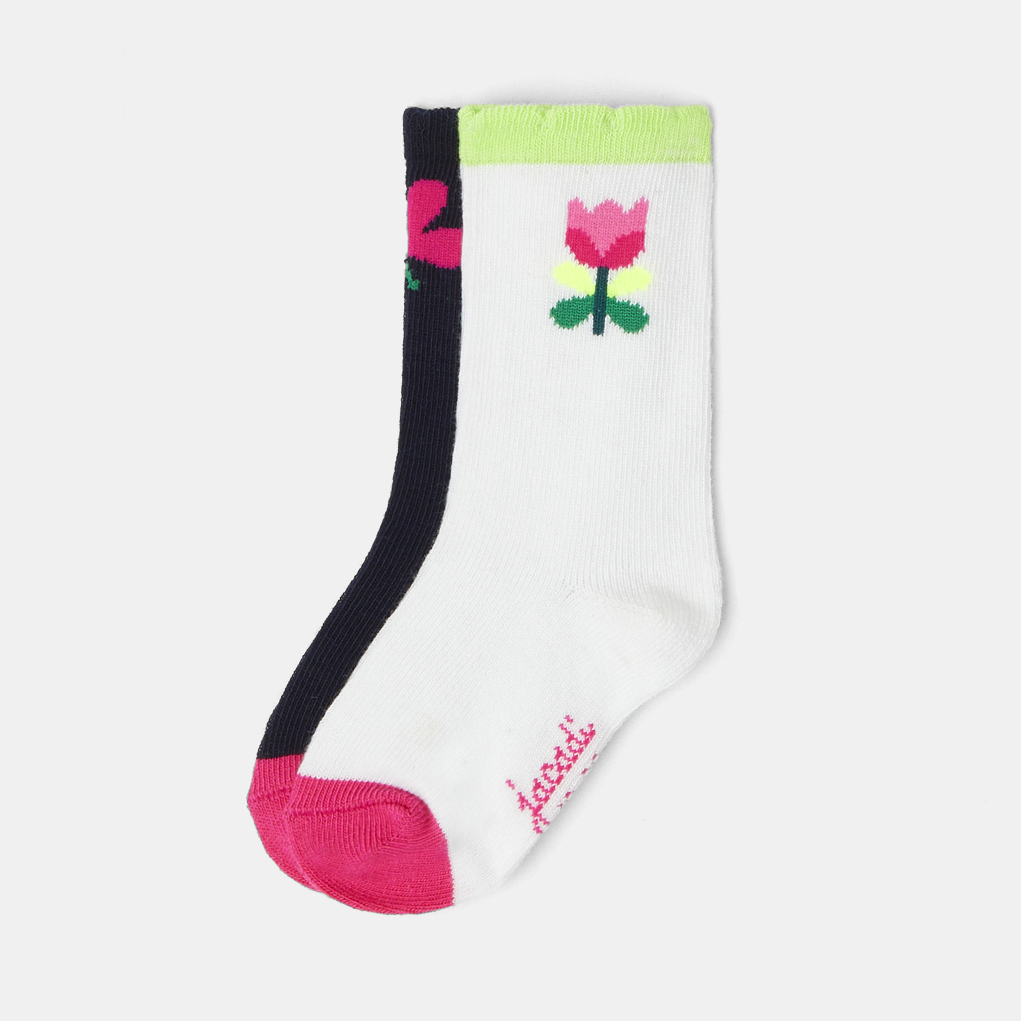 Baby girl socks duo