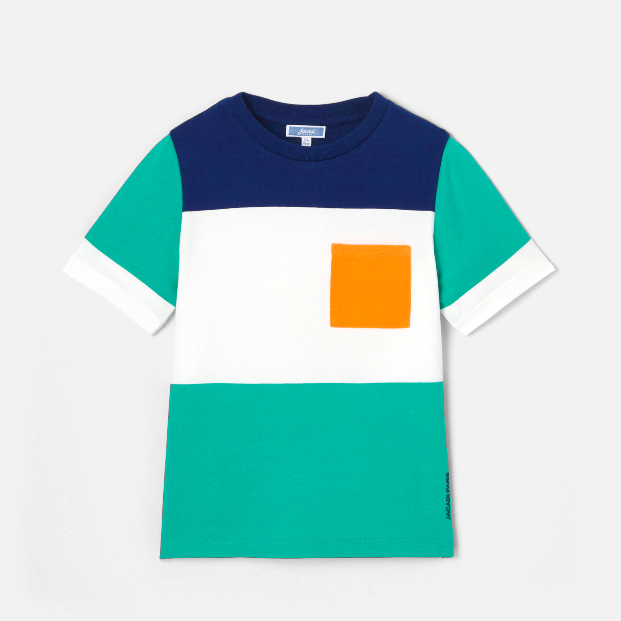 Boy color block T-shirt
