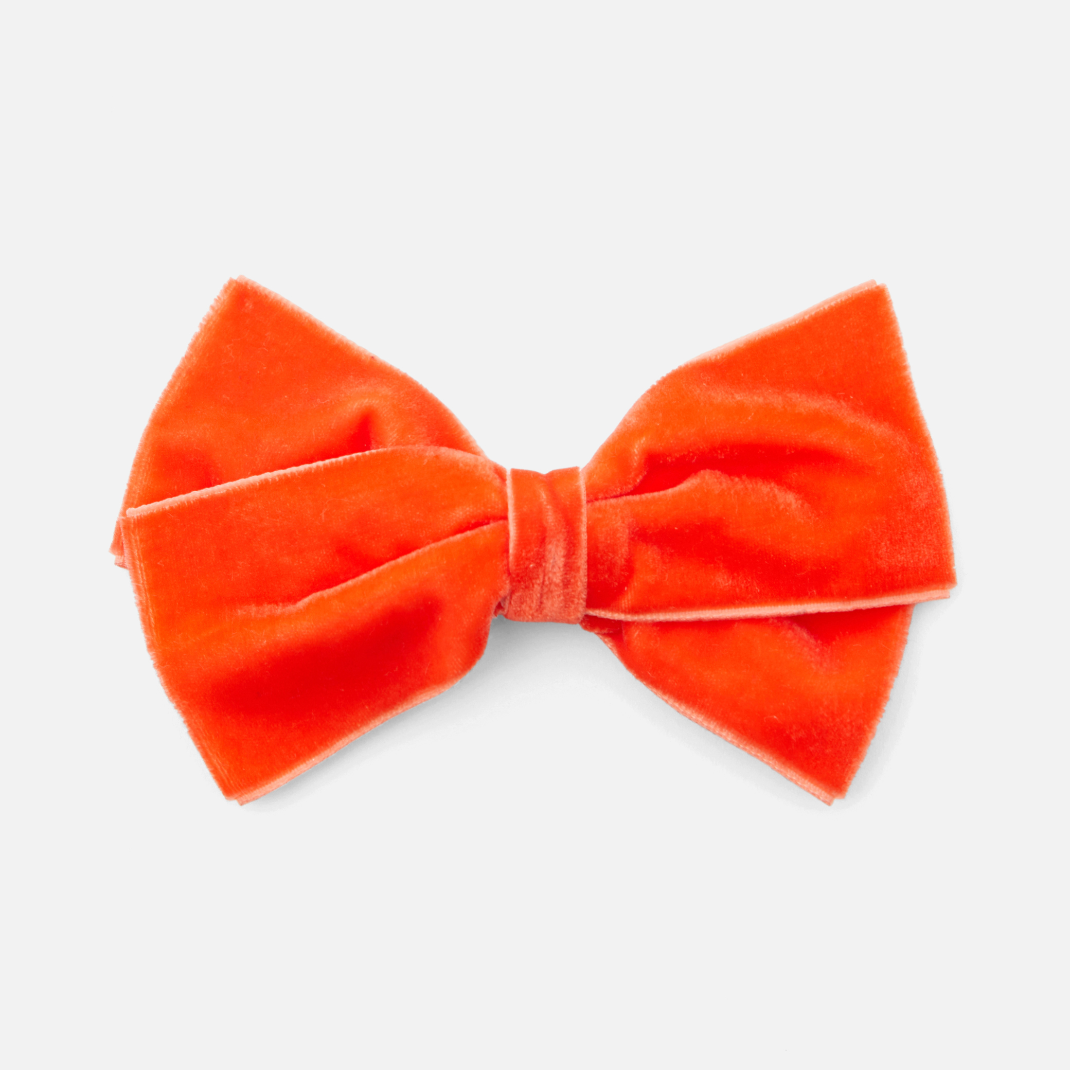 Girl hair clip with grosgrain bow