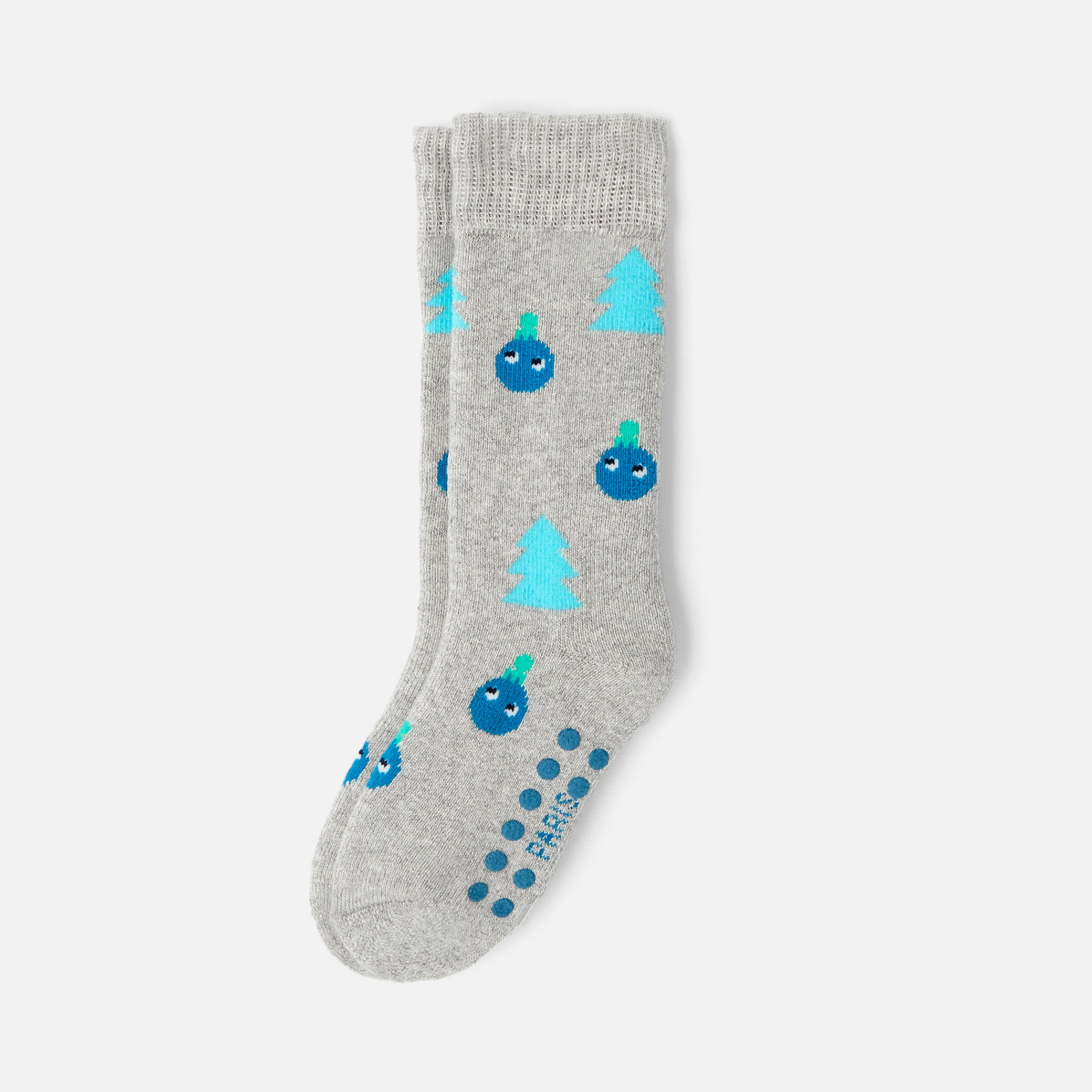 Baby boy non-slip high socks